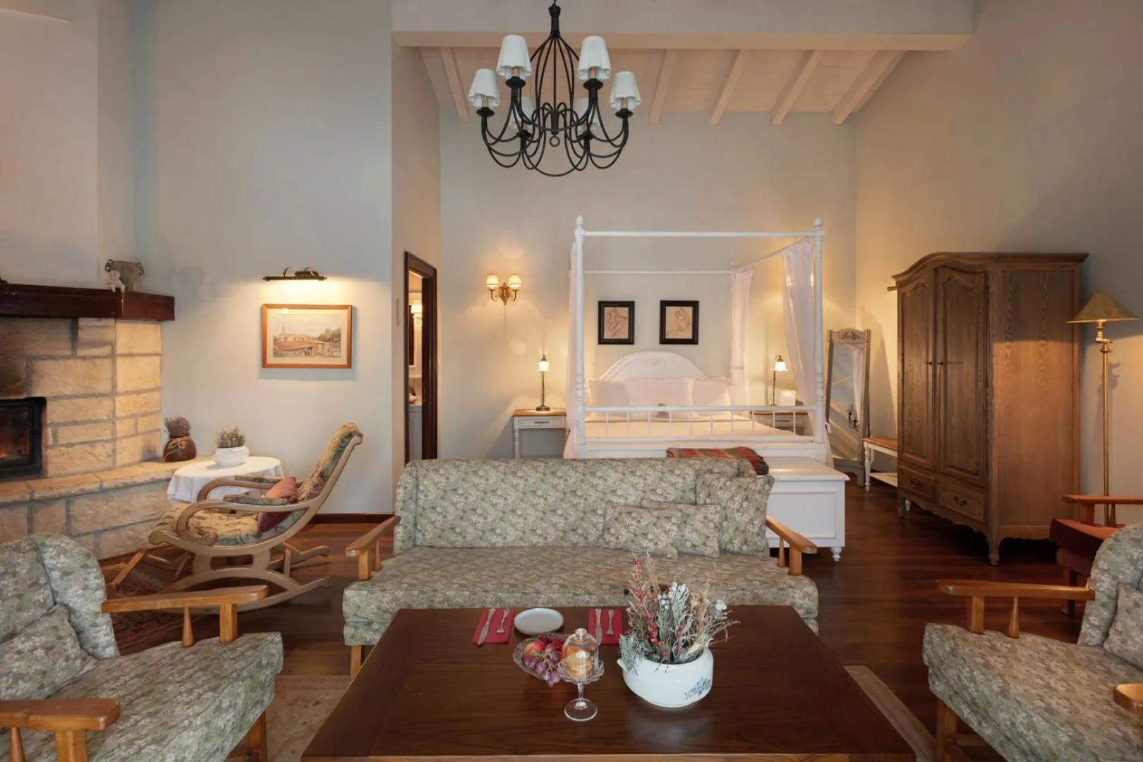 Bed in Casa Lavanda Boutique Hotel