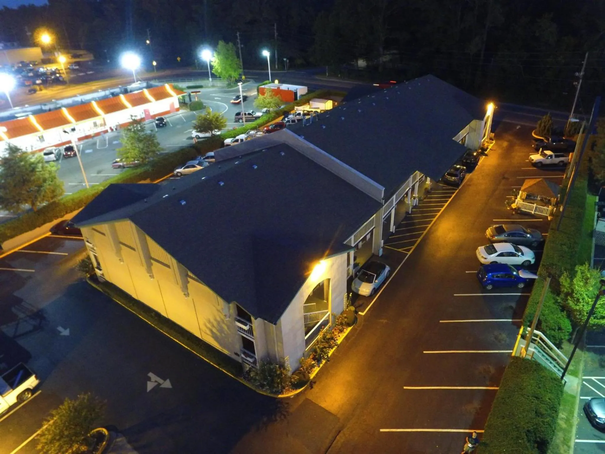 Bird's eye view in West Bank Inn
