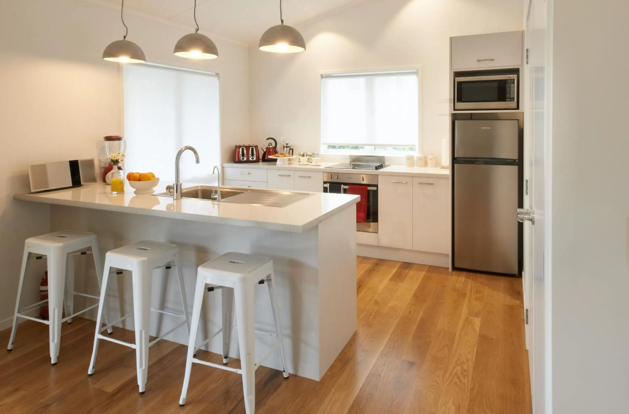 Kitchen or kitchenette in Treghan Luxury Lodge