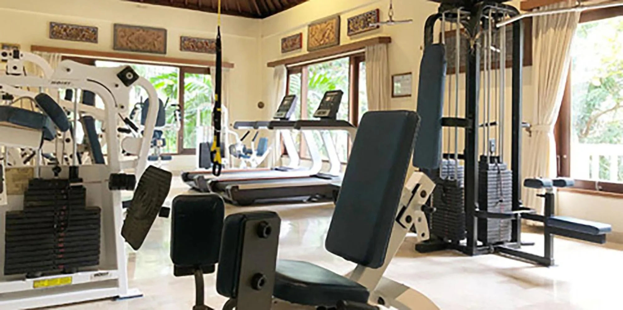 Fitness centre/facilities in Hotel Kumala Pantai