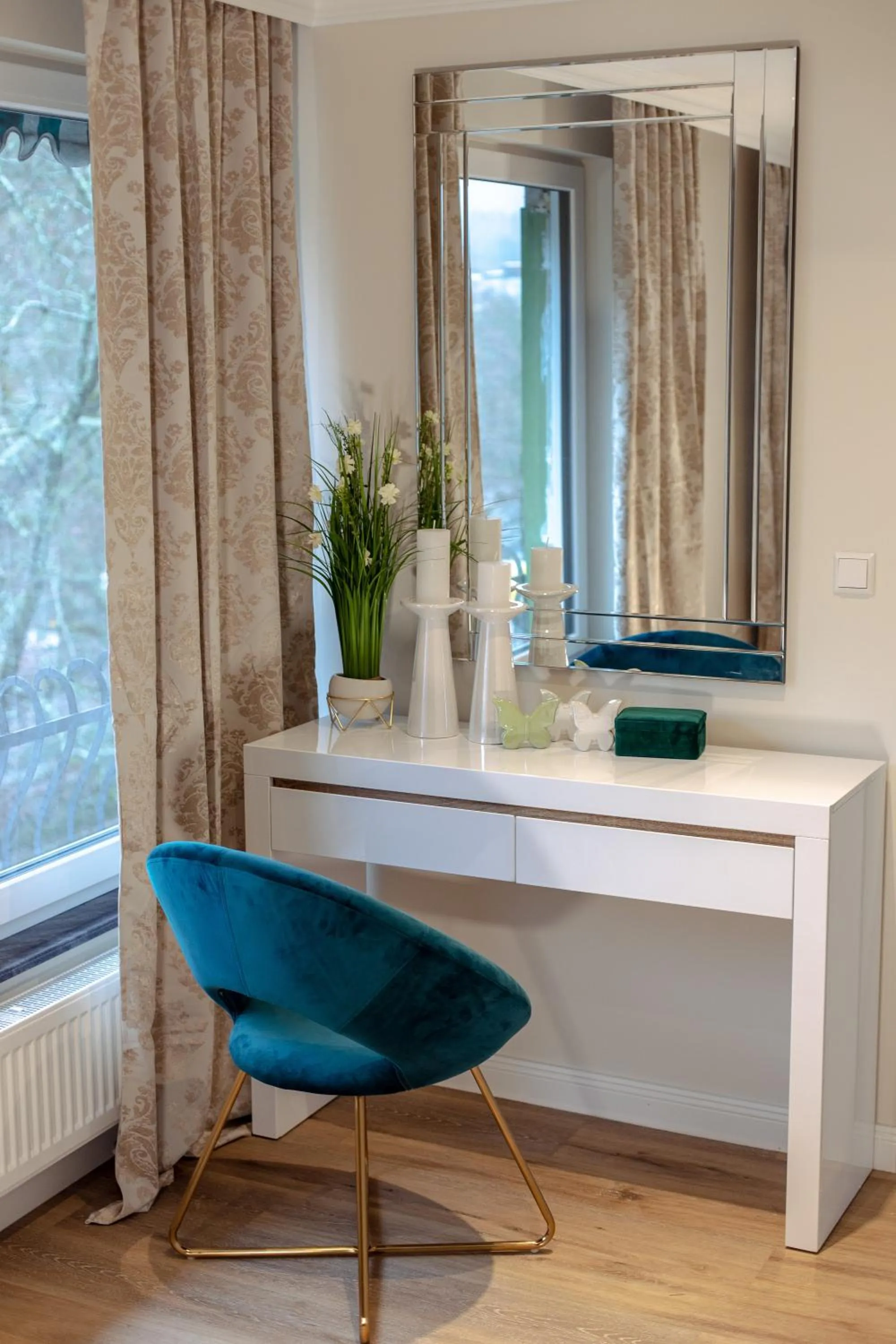 Bedroom in Reichel-Appartements
