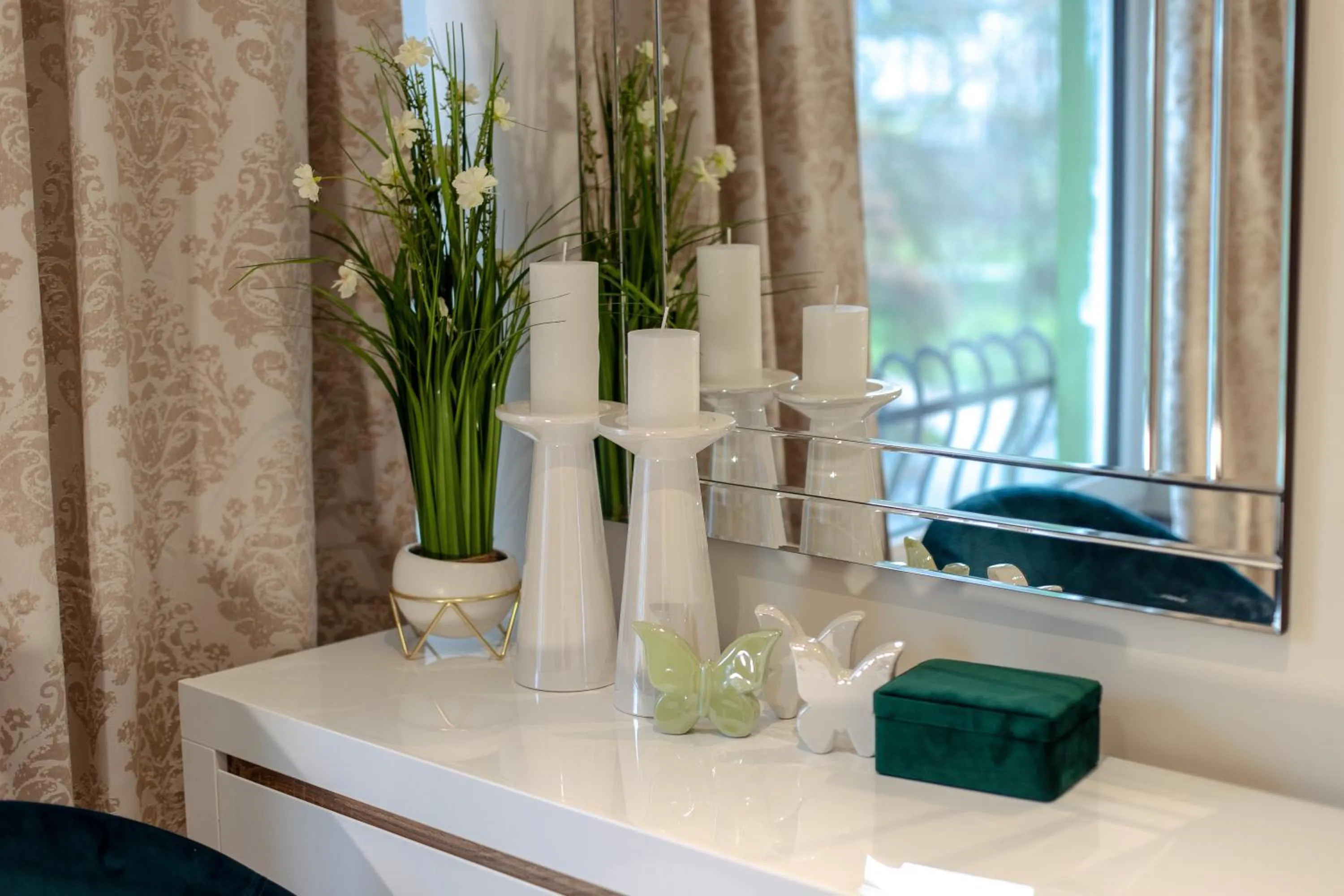 Bedroom in Reichel-Appartements