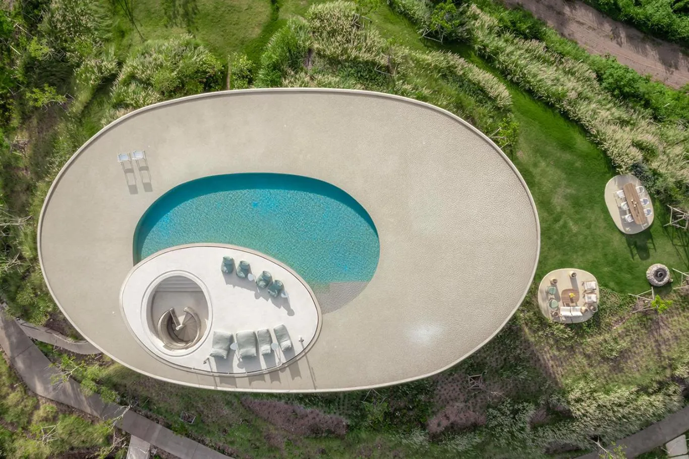 Bird's eye view in Sala Khaoyai