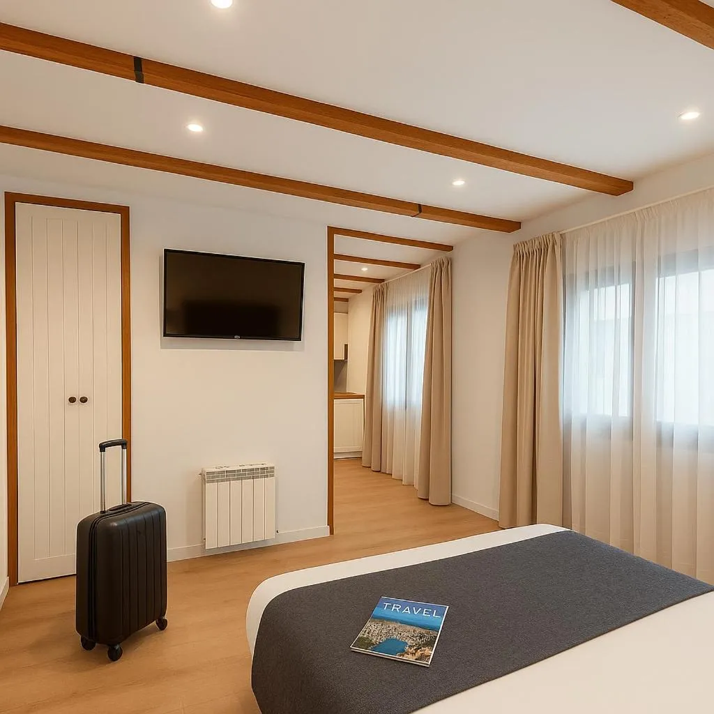 Bedroom, Bed in Acetres 5 Boutique