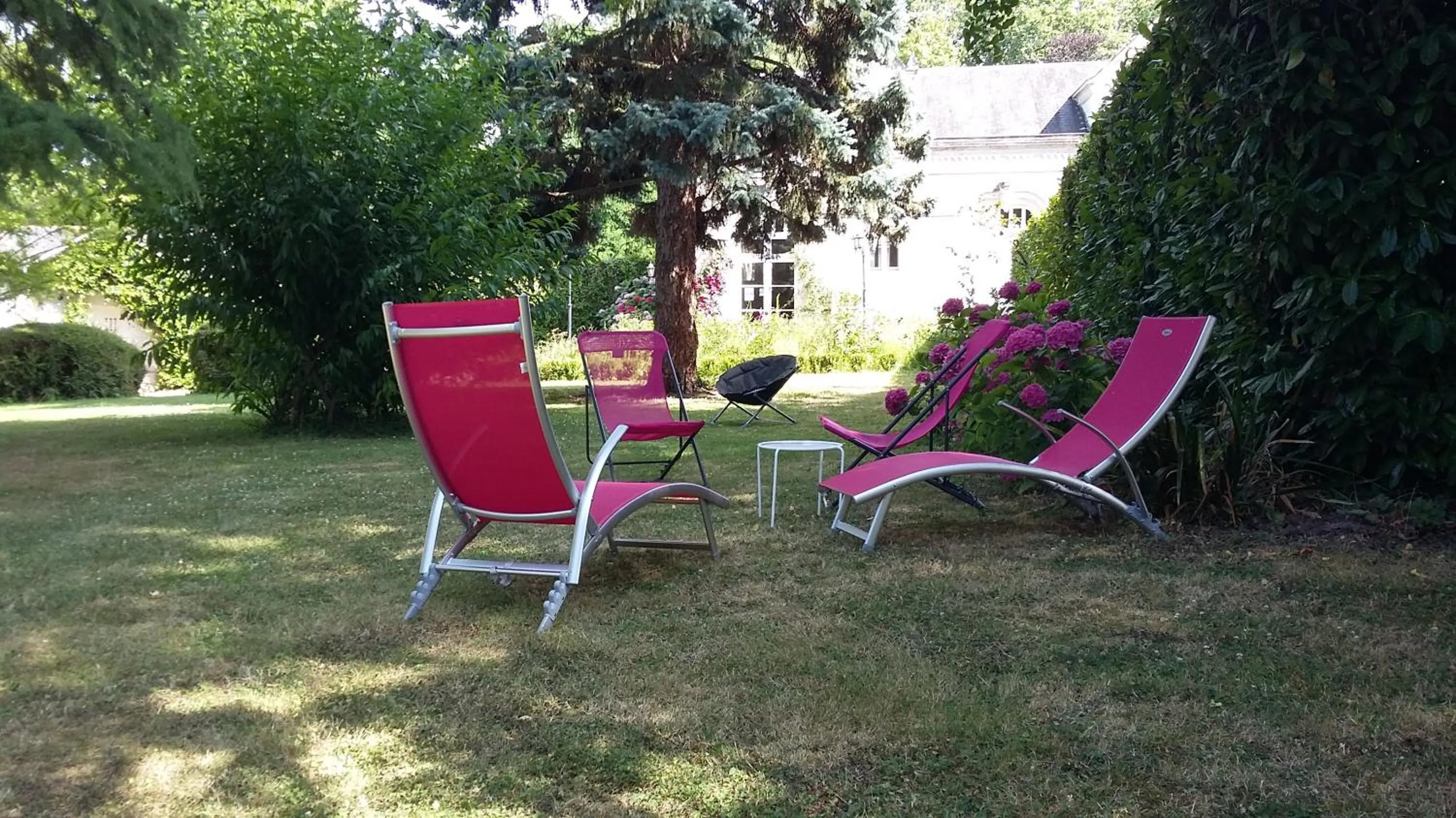 Garden in Domaine de l'Oie Rouge