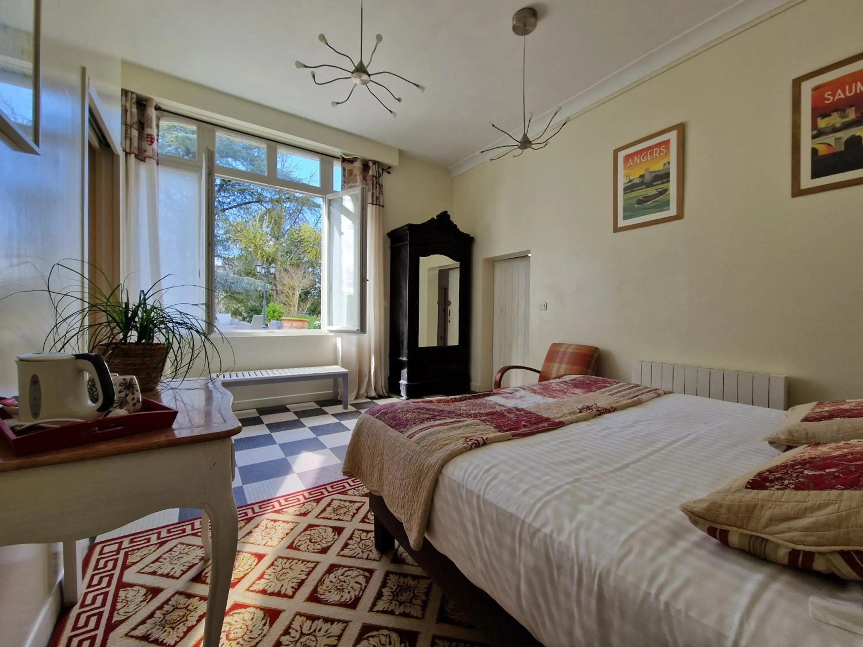 Bed in Domaine de l'Oie Rouge