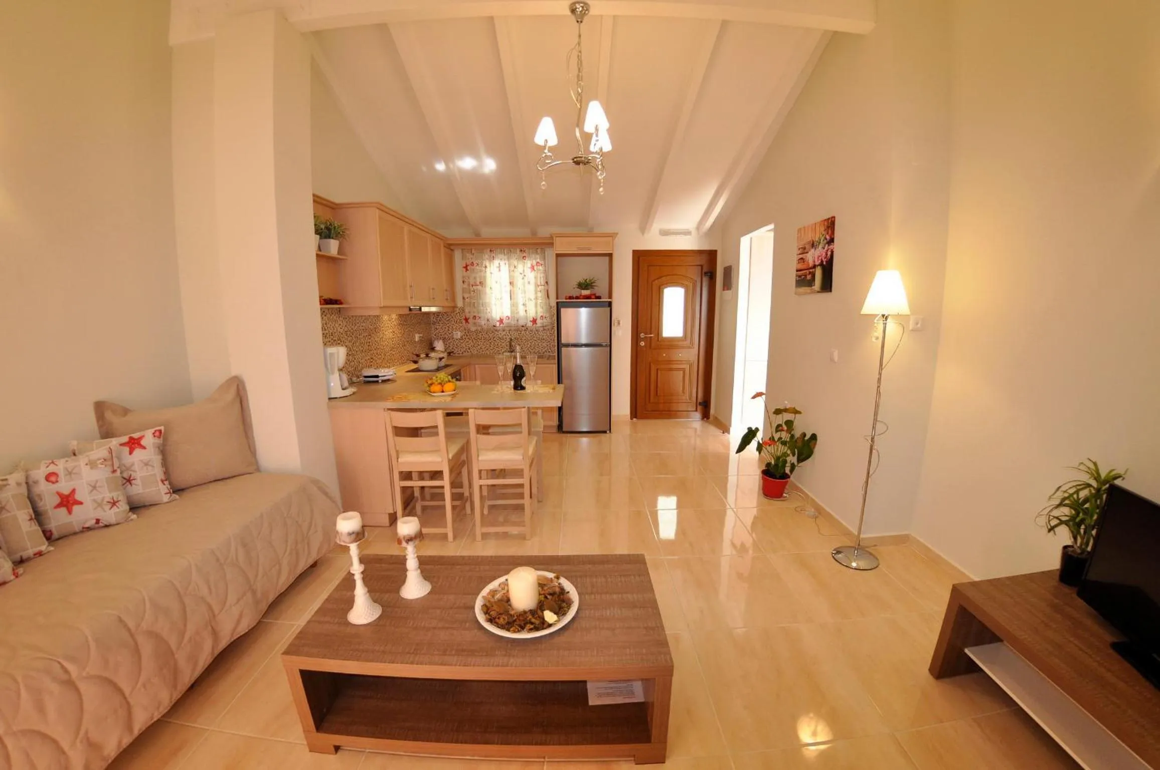 Living room in Mazis Apartments