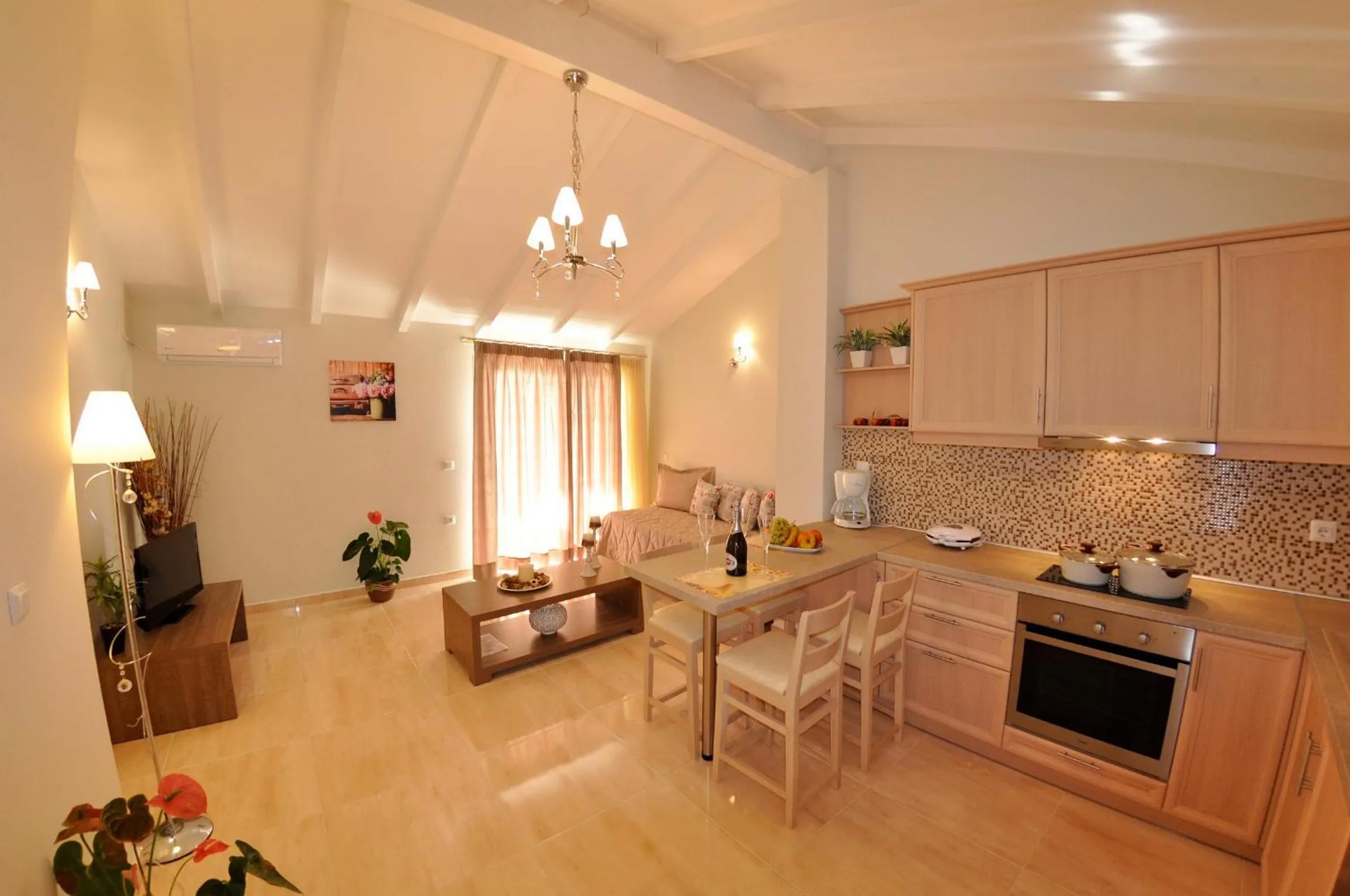 Living room in Mazis Apartments