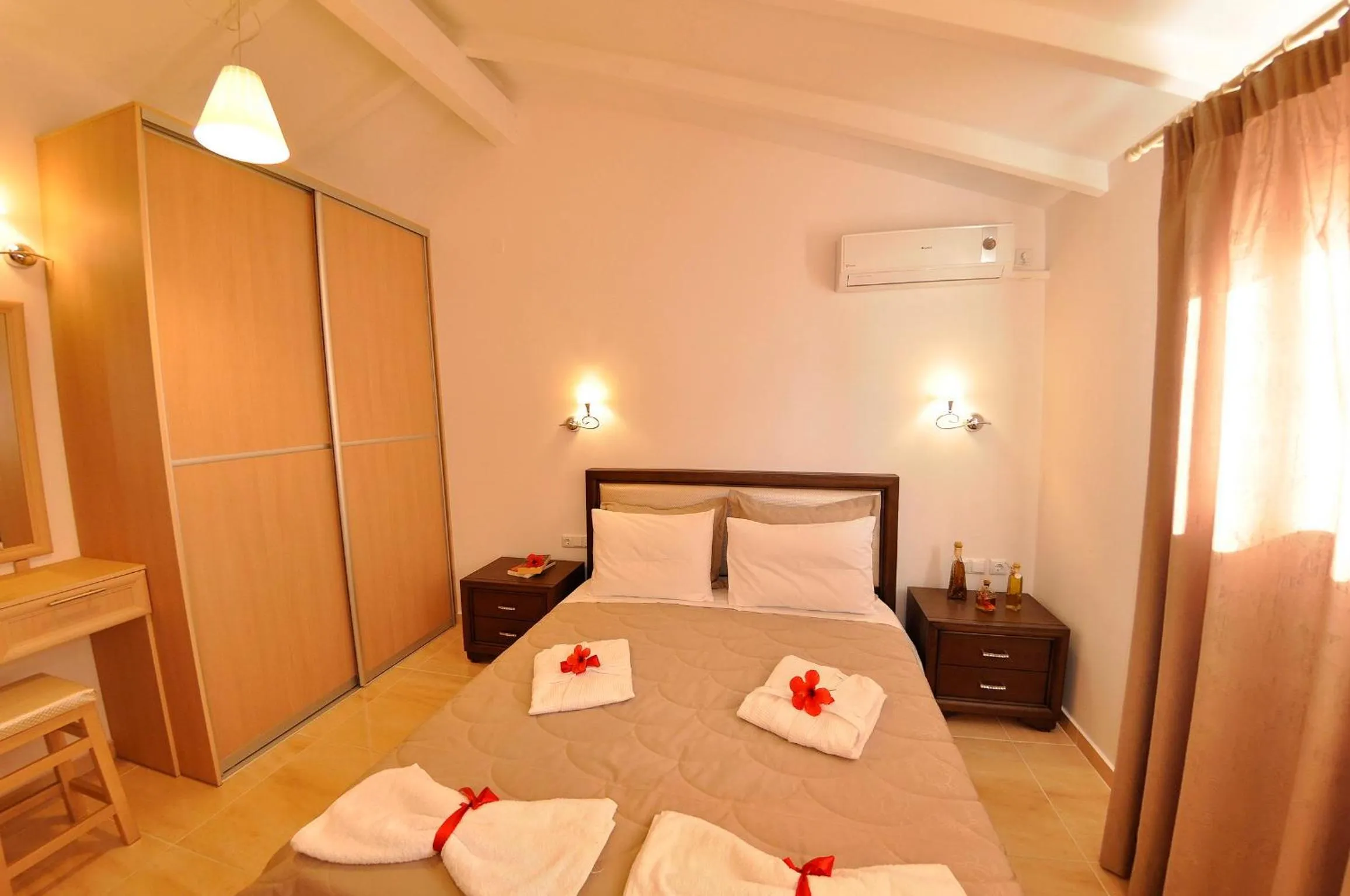 Bedroom in Mazis Apartments