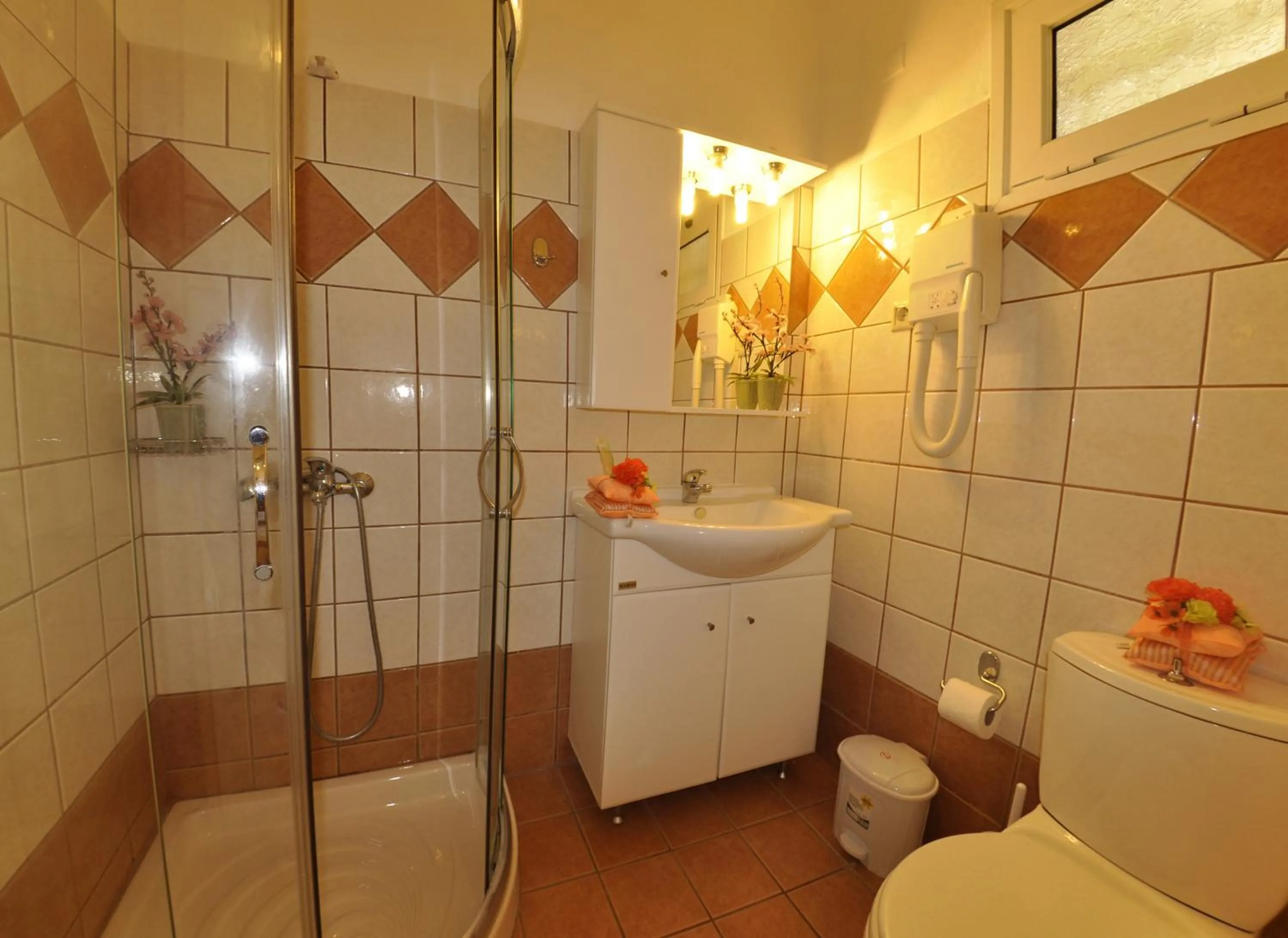 Bathroom in Mazis Apartments