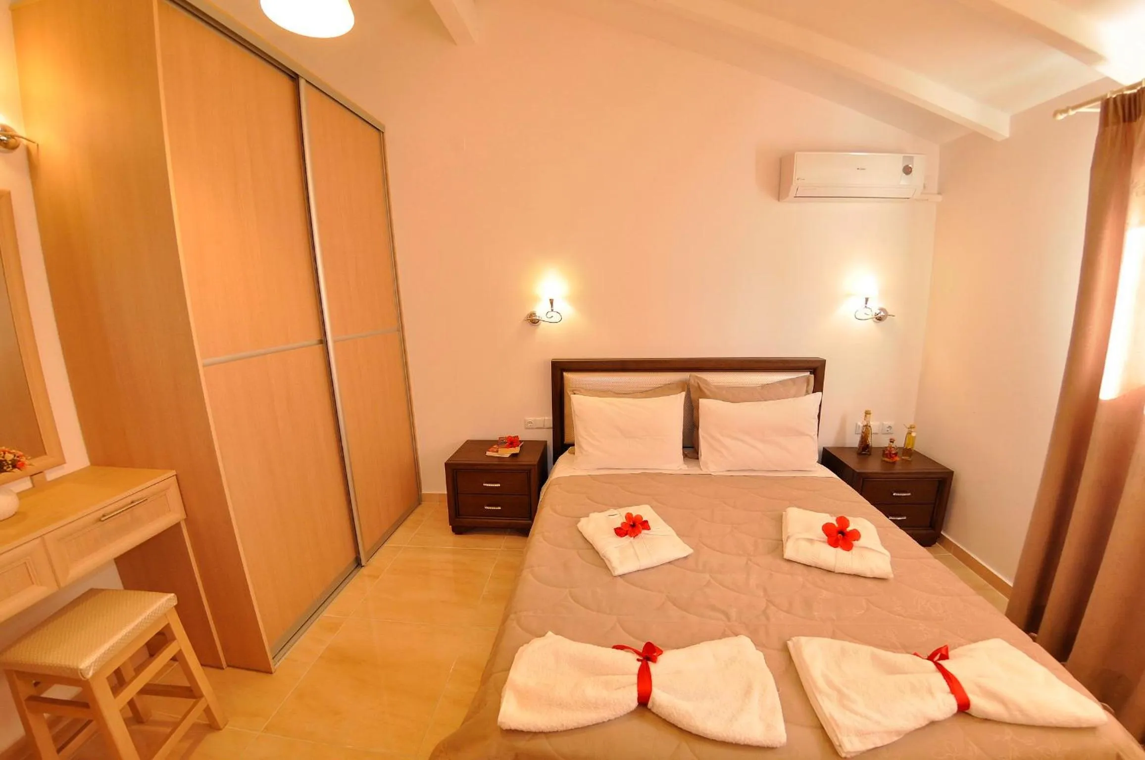 Bedroom in Mazis Apartments