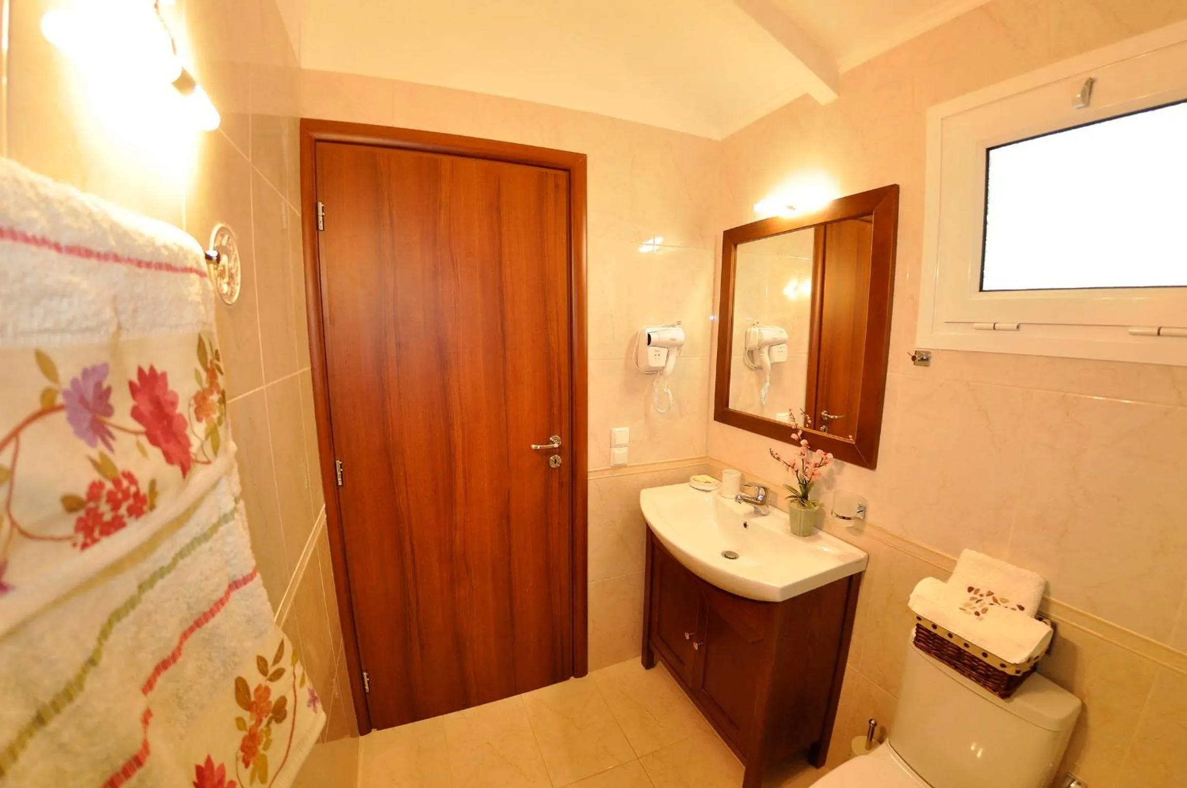 Bathroom in Mazis Apartments