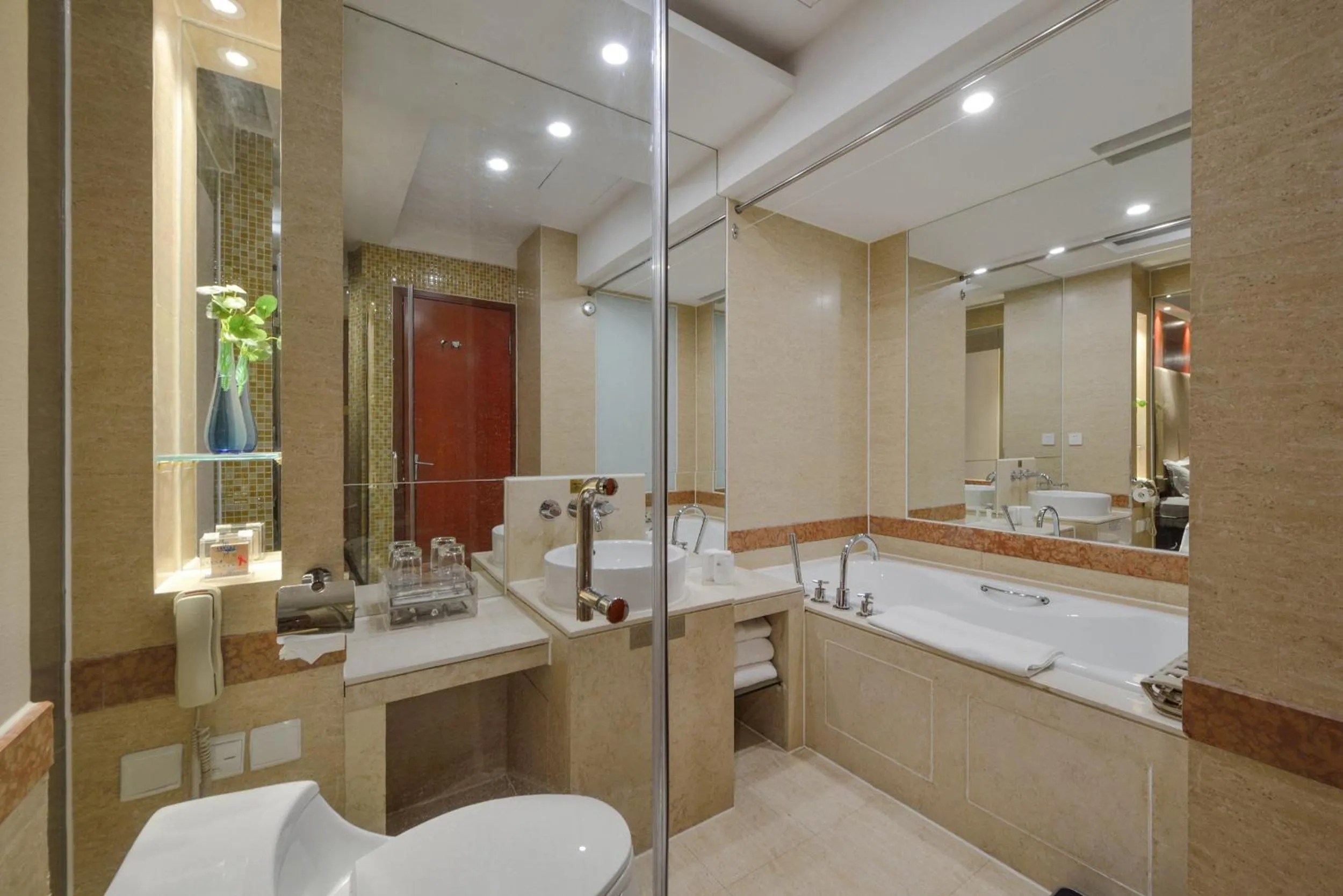 Bathroom in Bayshore Hotel Dalian