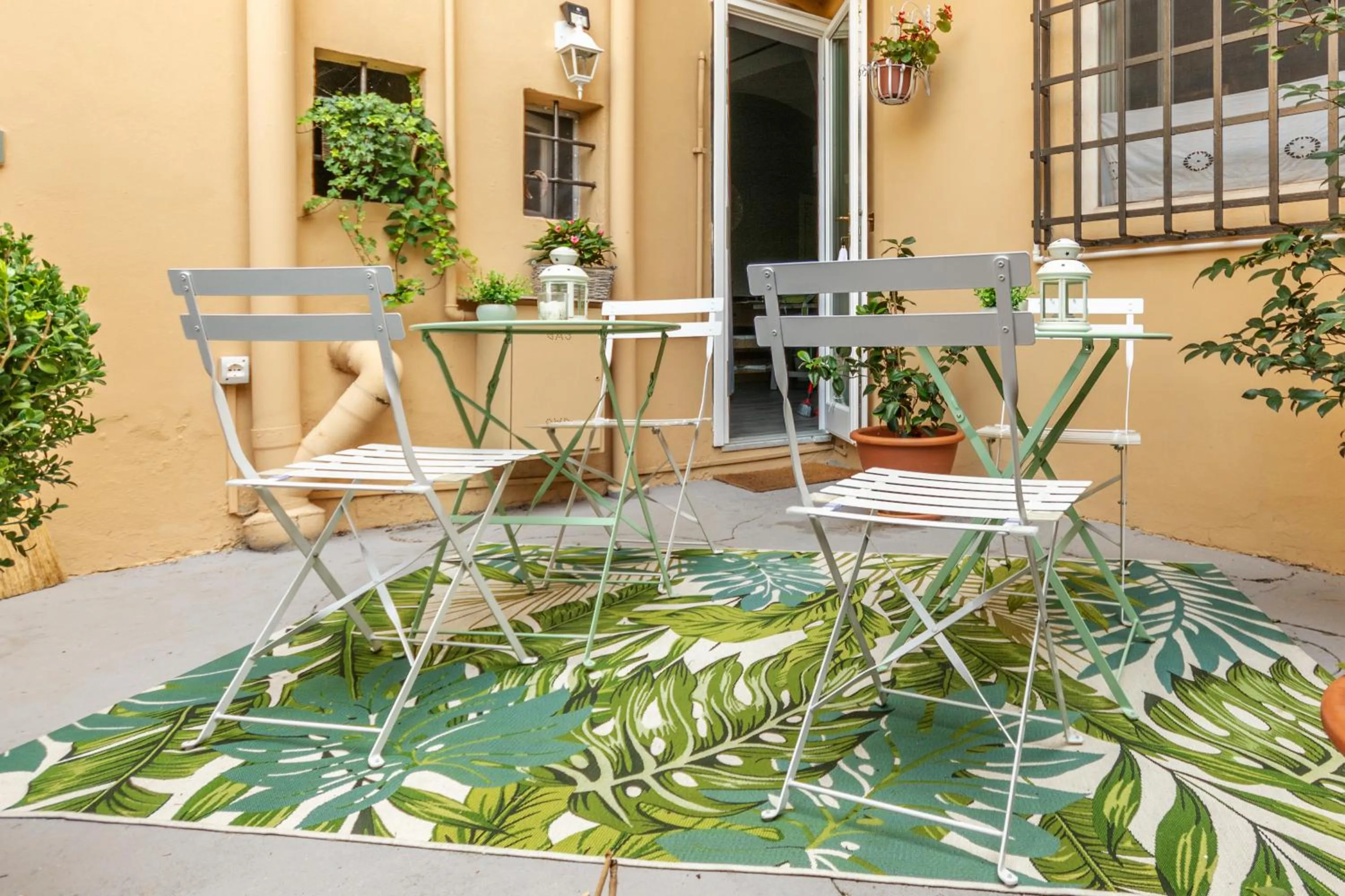 Garden in La Lu cozy rooms