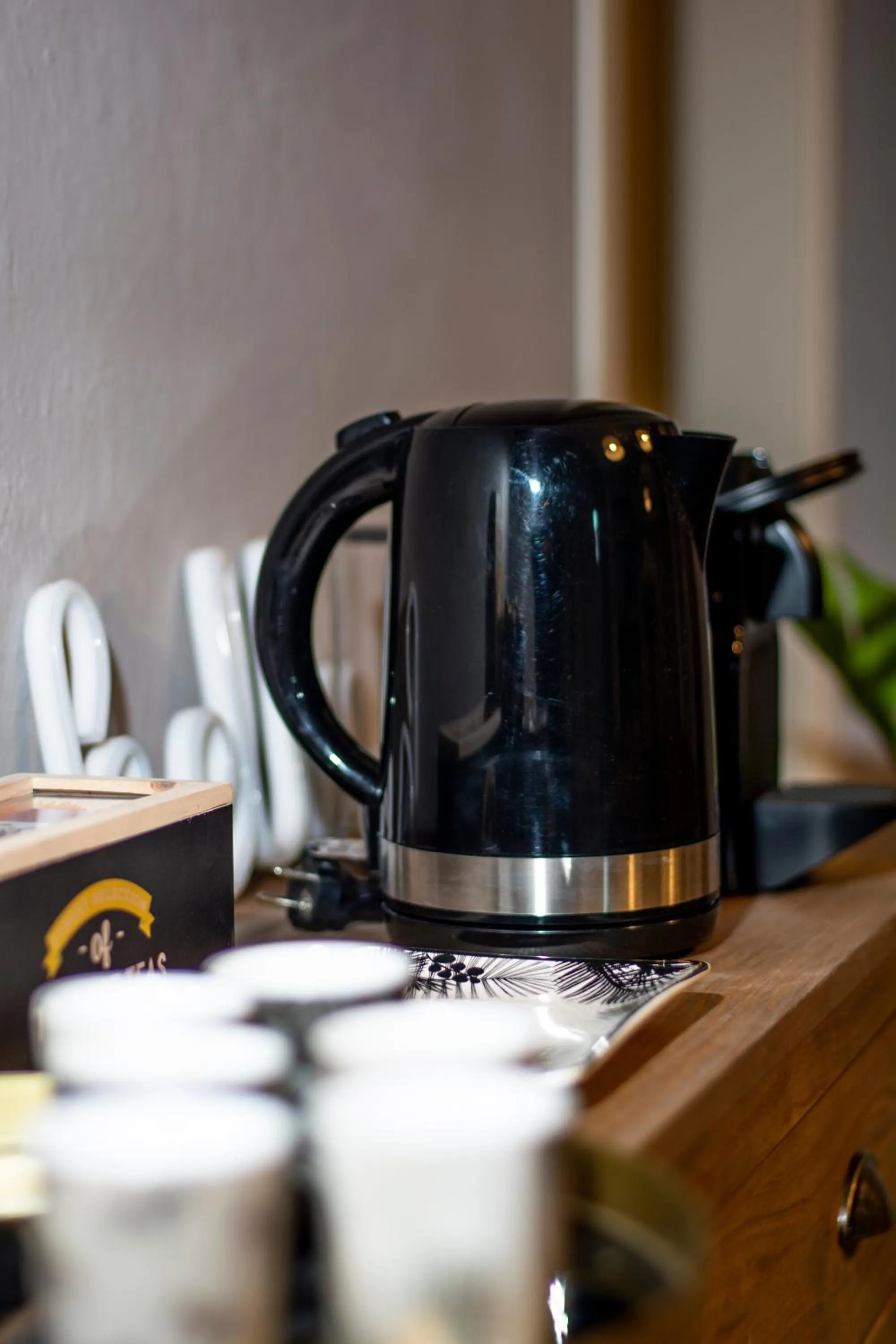 Food and drinks in La Lu cozy rooms