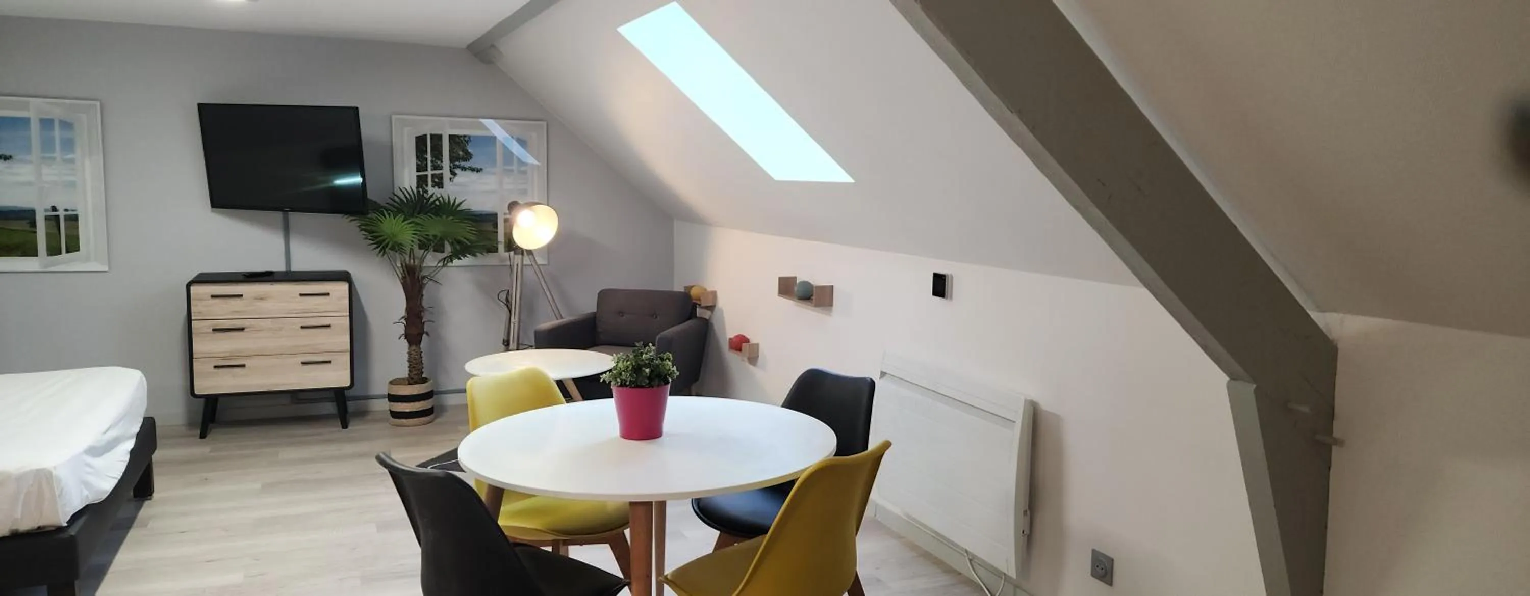 Seating area in Break Hôtel