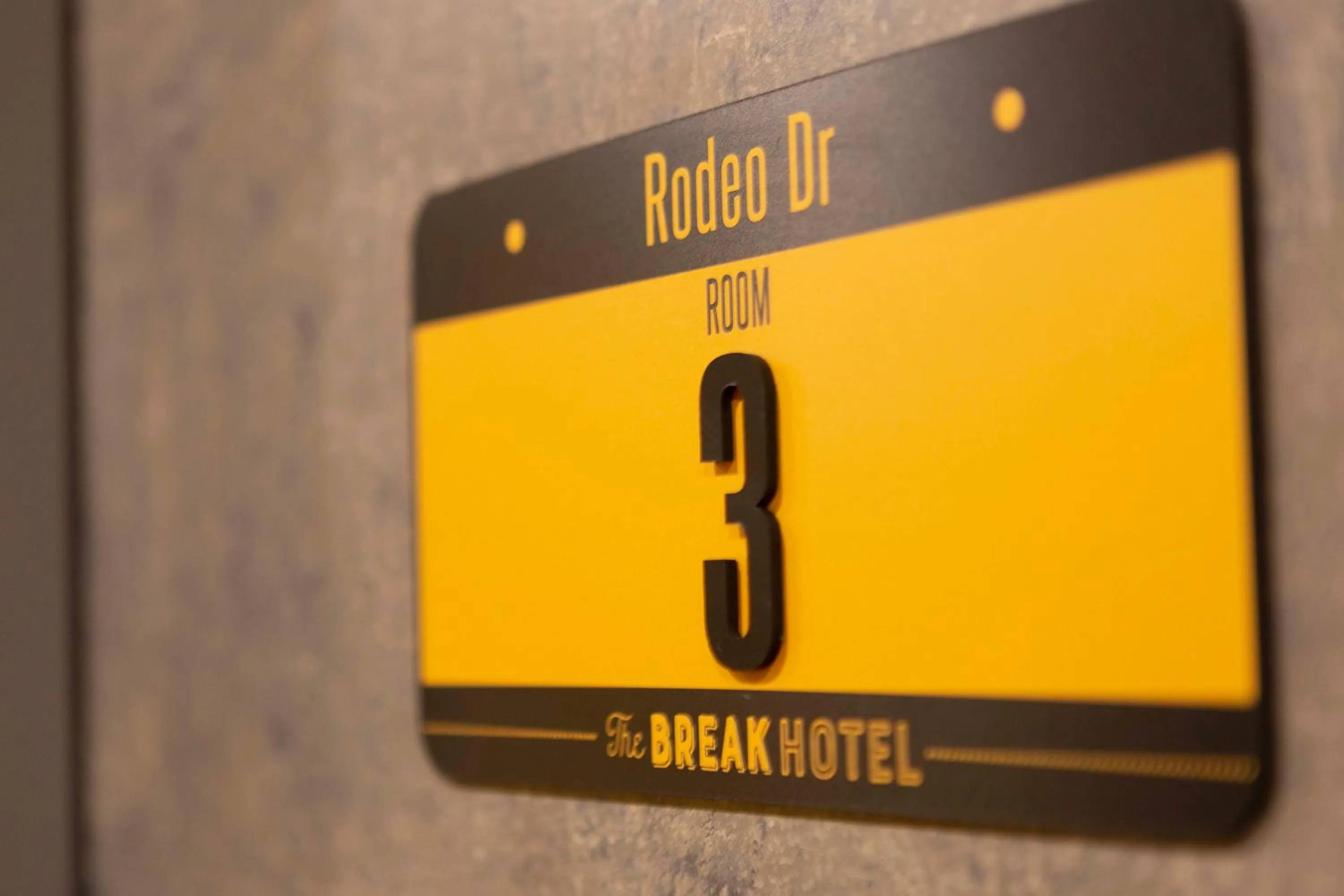 Decorative detail in Break Hôtel