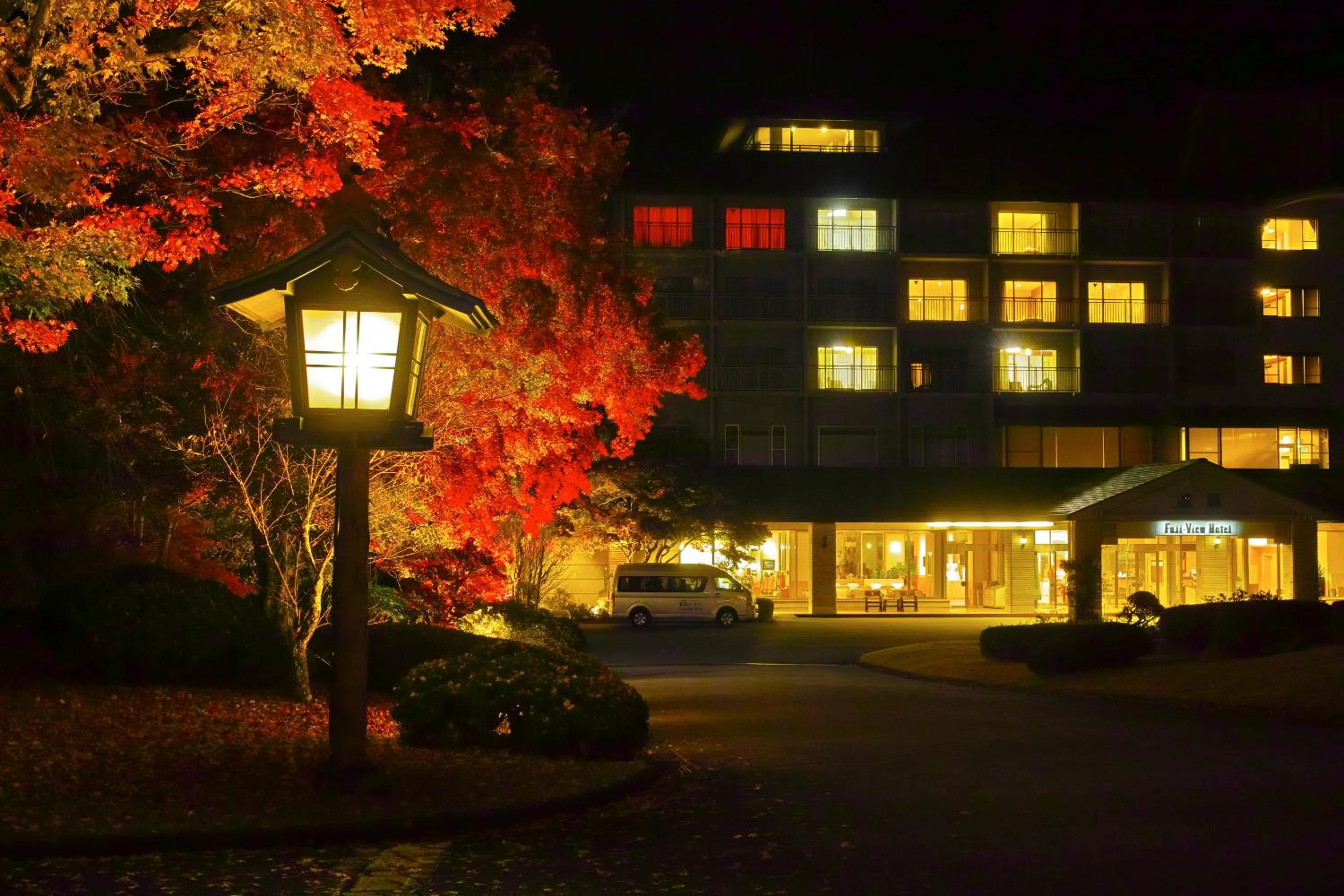 Night in Fuji View Hotel
