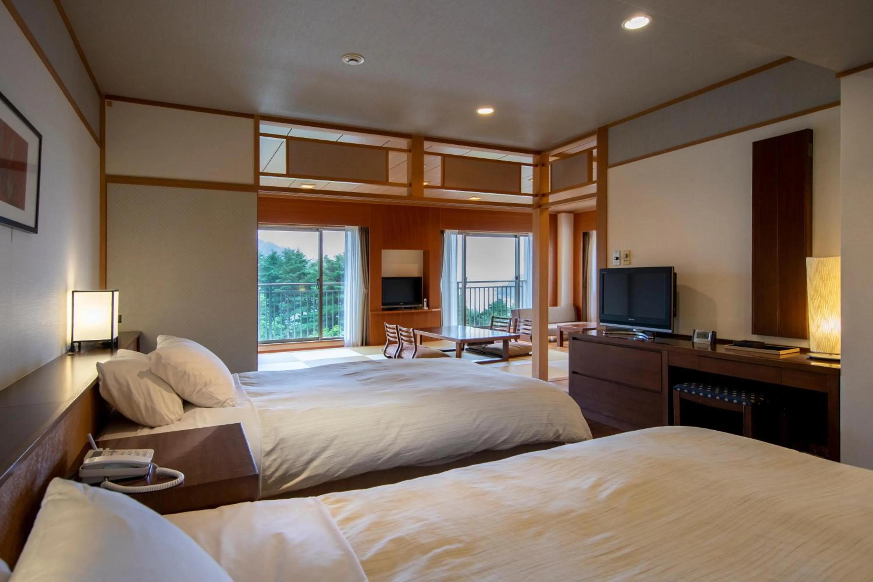 Bedroom, Bed in Fuji View Hotel