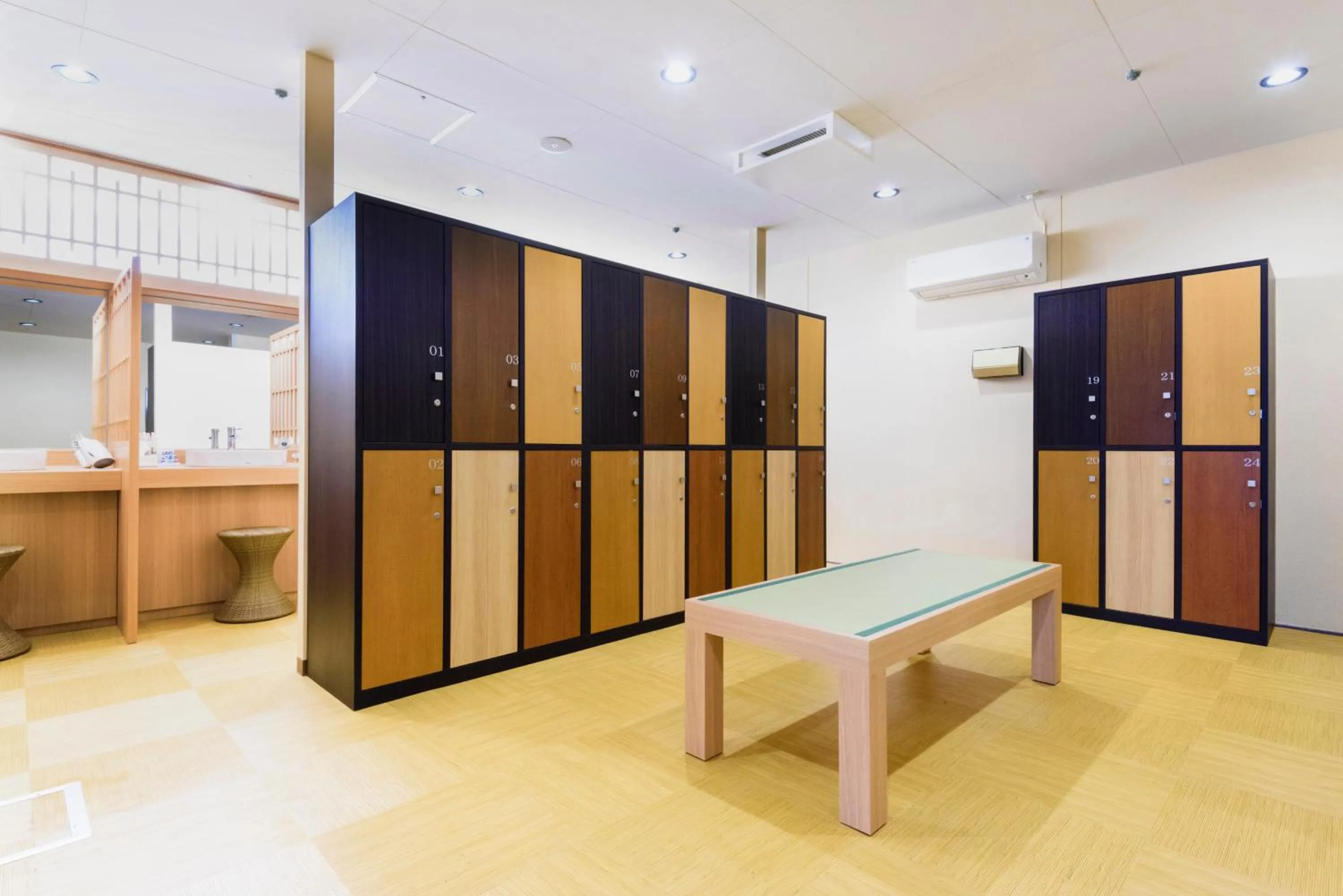 Hot Spring Bath in Fuji View Hotel