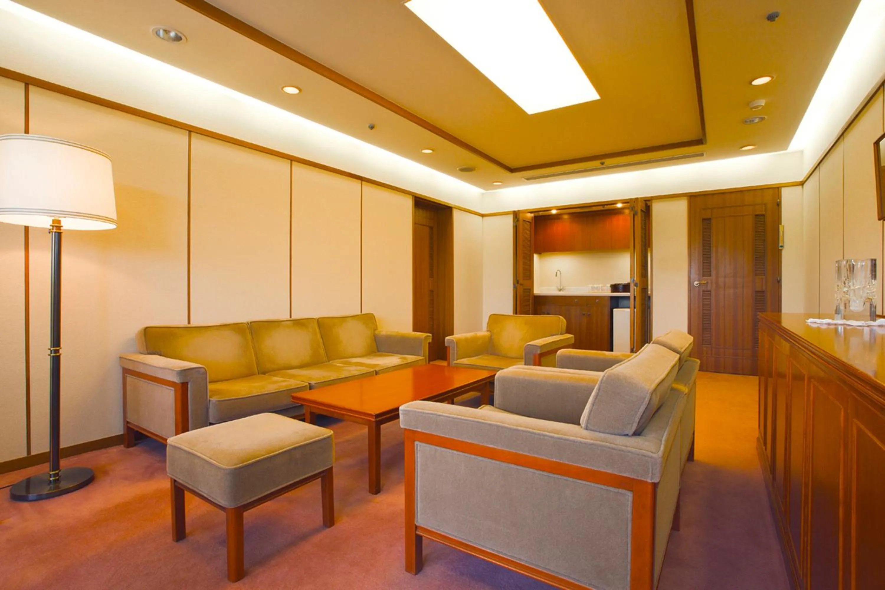 Decorative detail in Fuji View Hotel