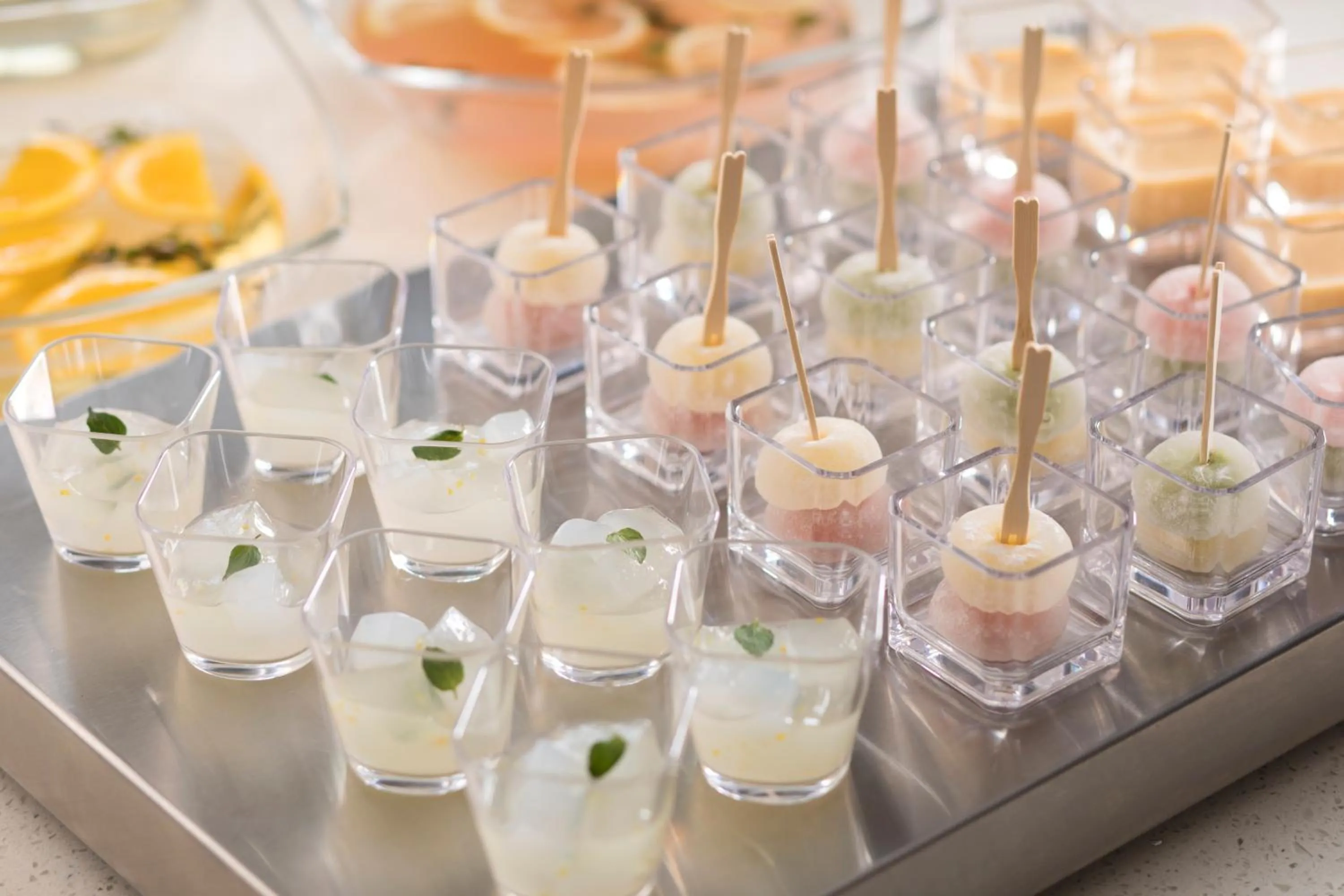 Buffet breakfast in Fuji View Hotel