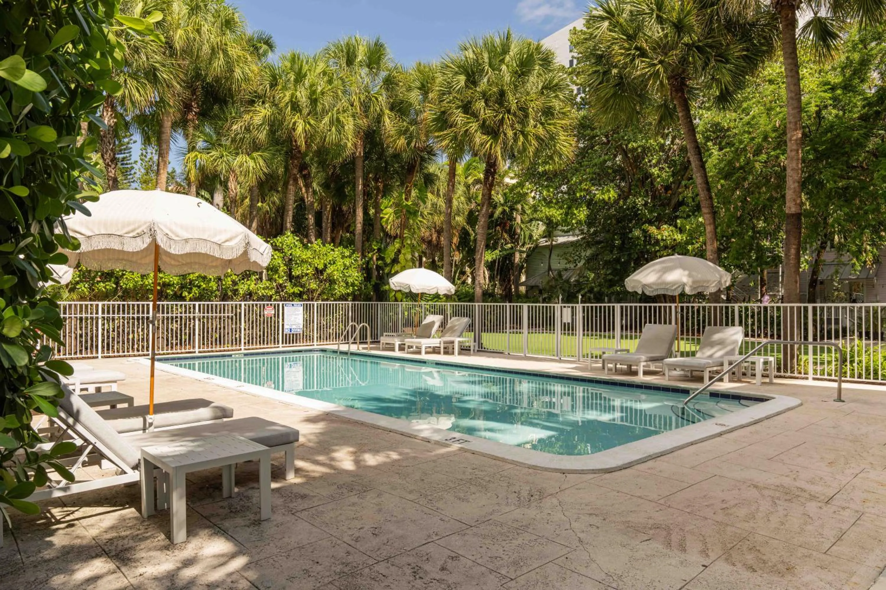 Swimming pool in Miami River Inn by Renzzi