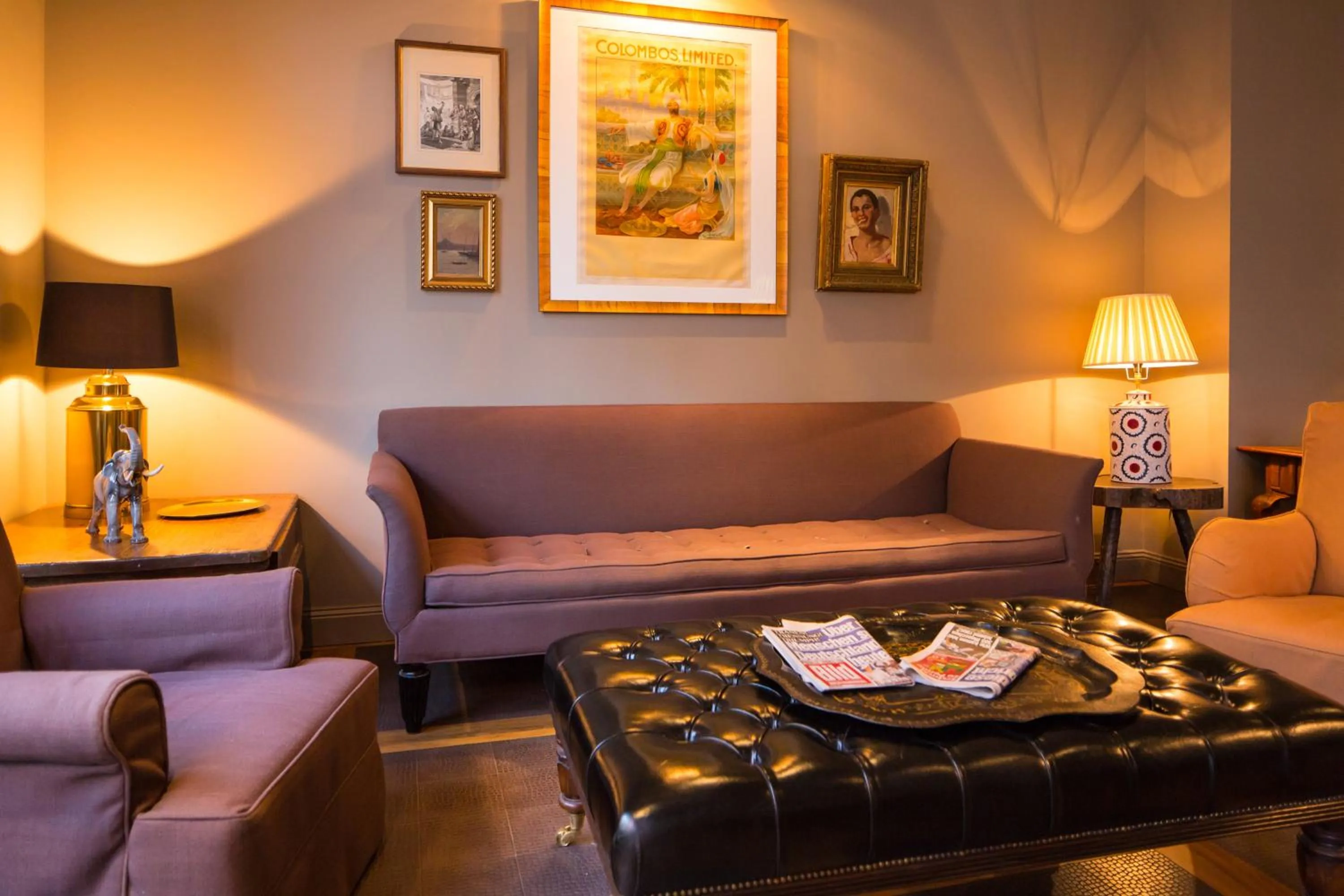 Lobby or reception in Monbijou Hotel