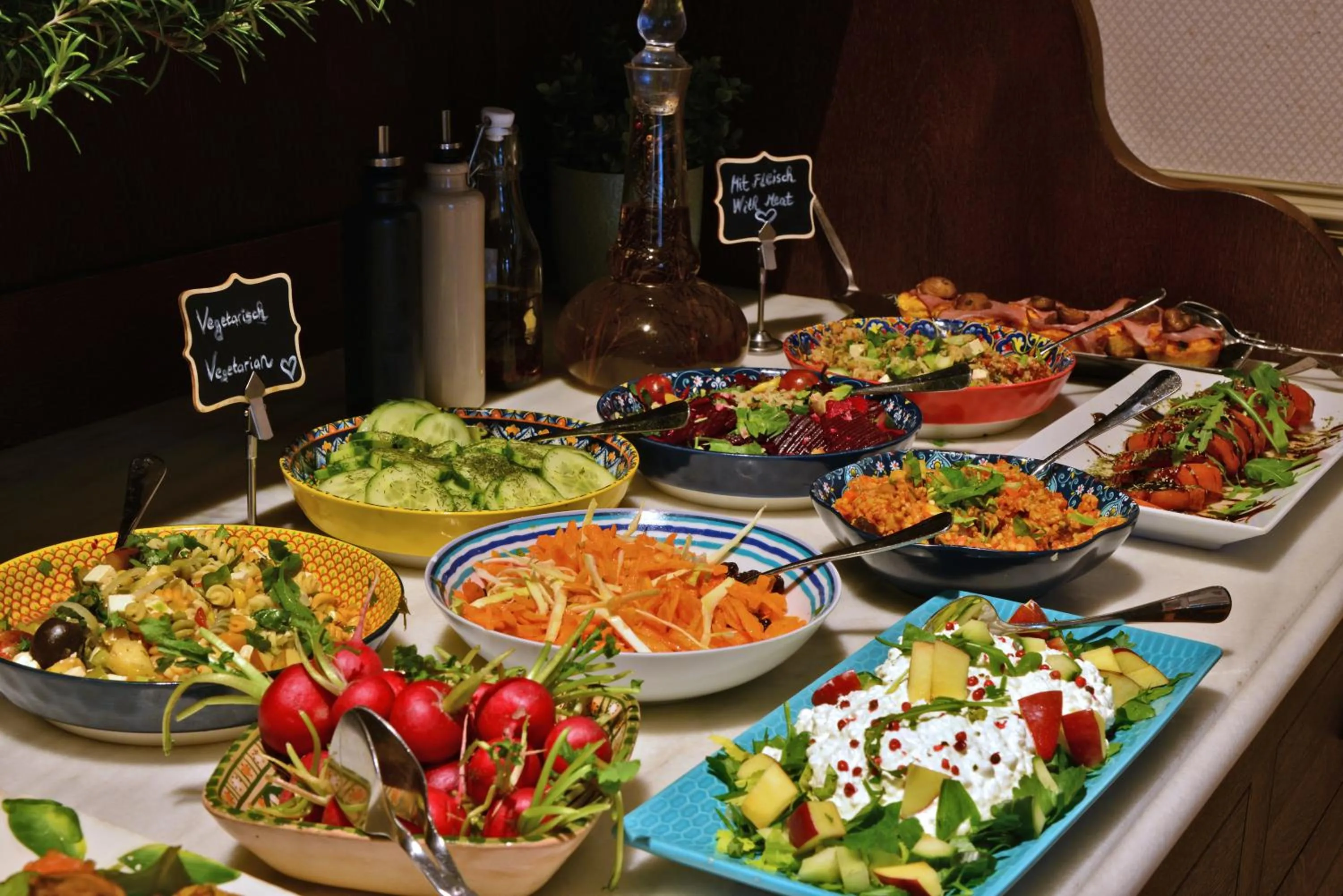 Breakfast in Monbijou Hotel