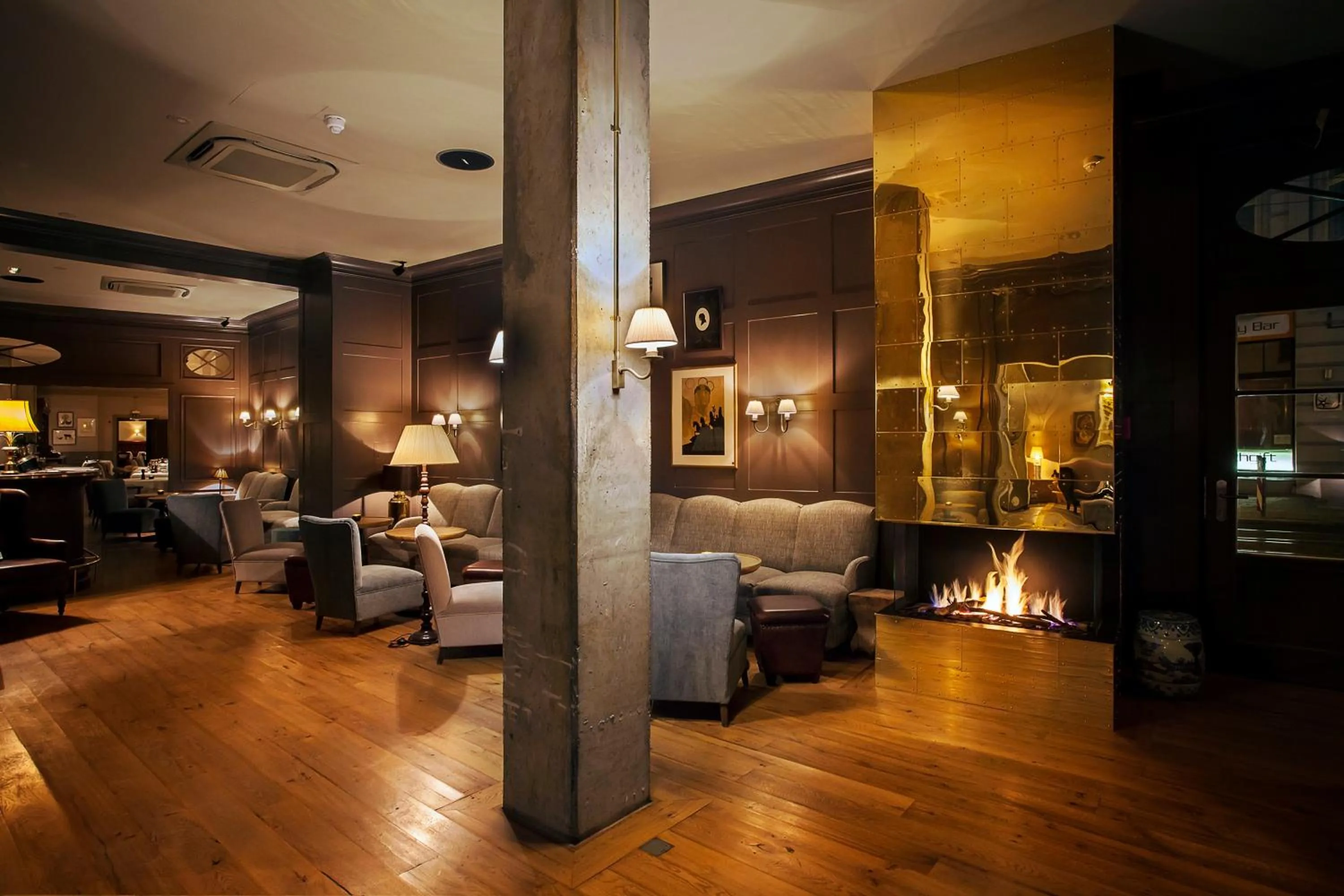 Lobby or reception in Monbijou Hotel