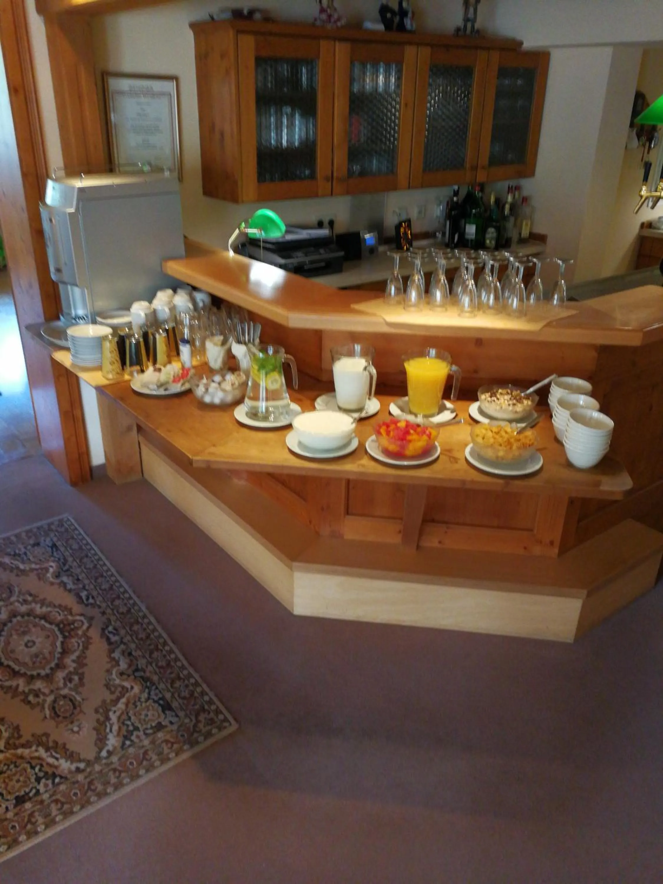 Breakfast in Pension Klette