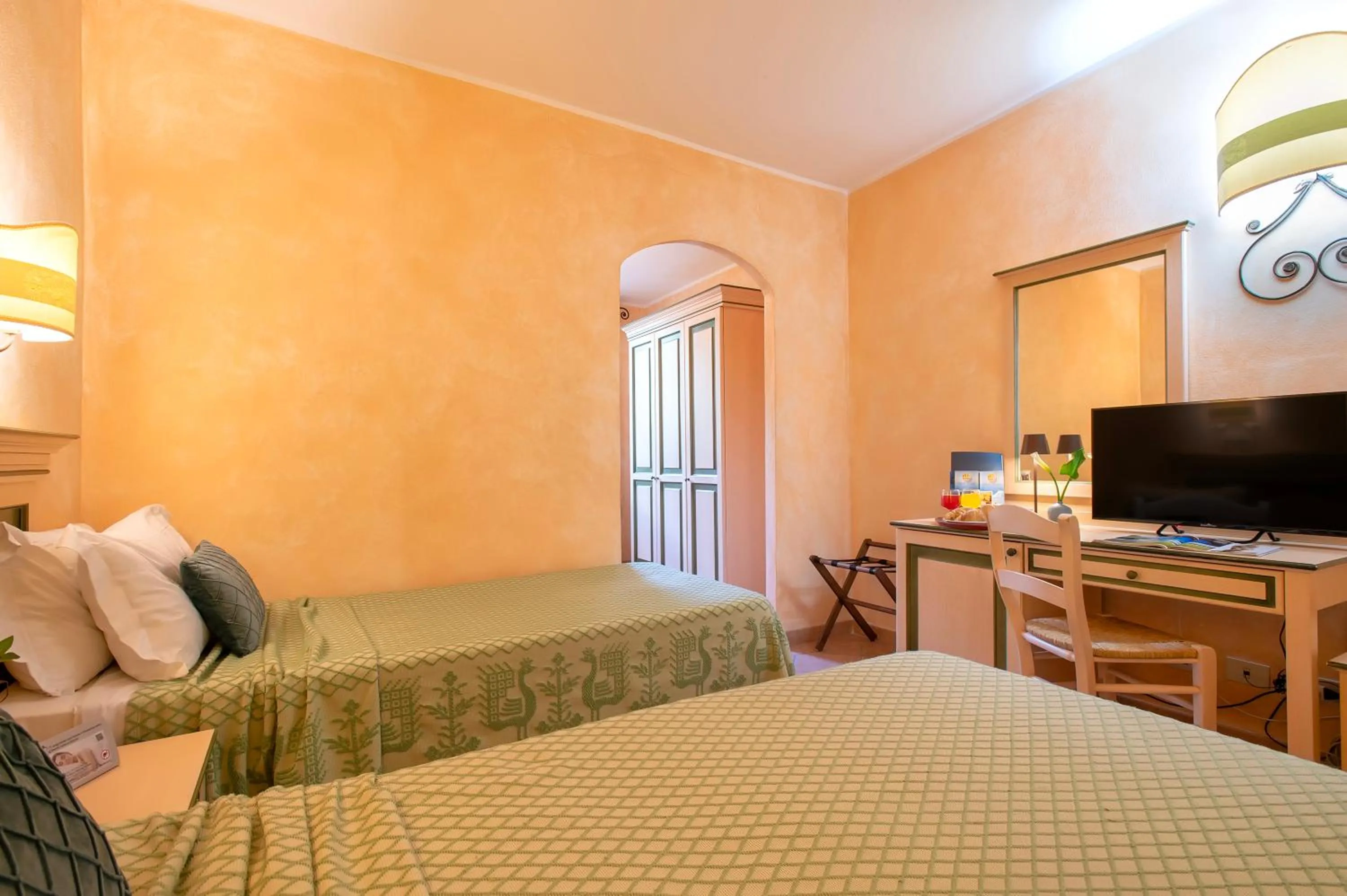 Bed in Hotel Fertilia