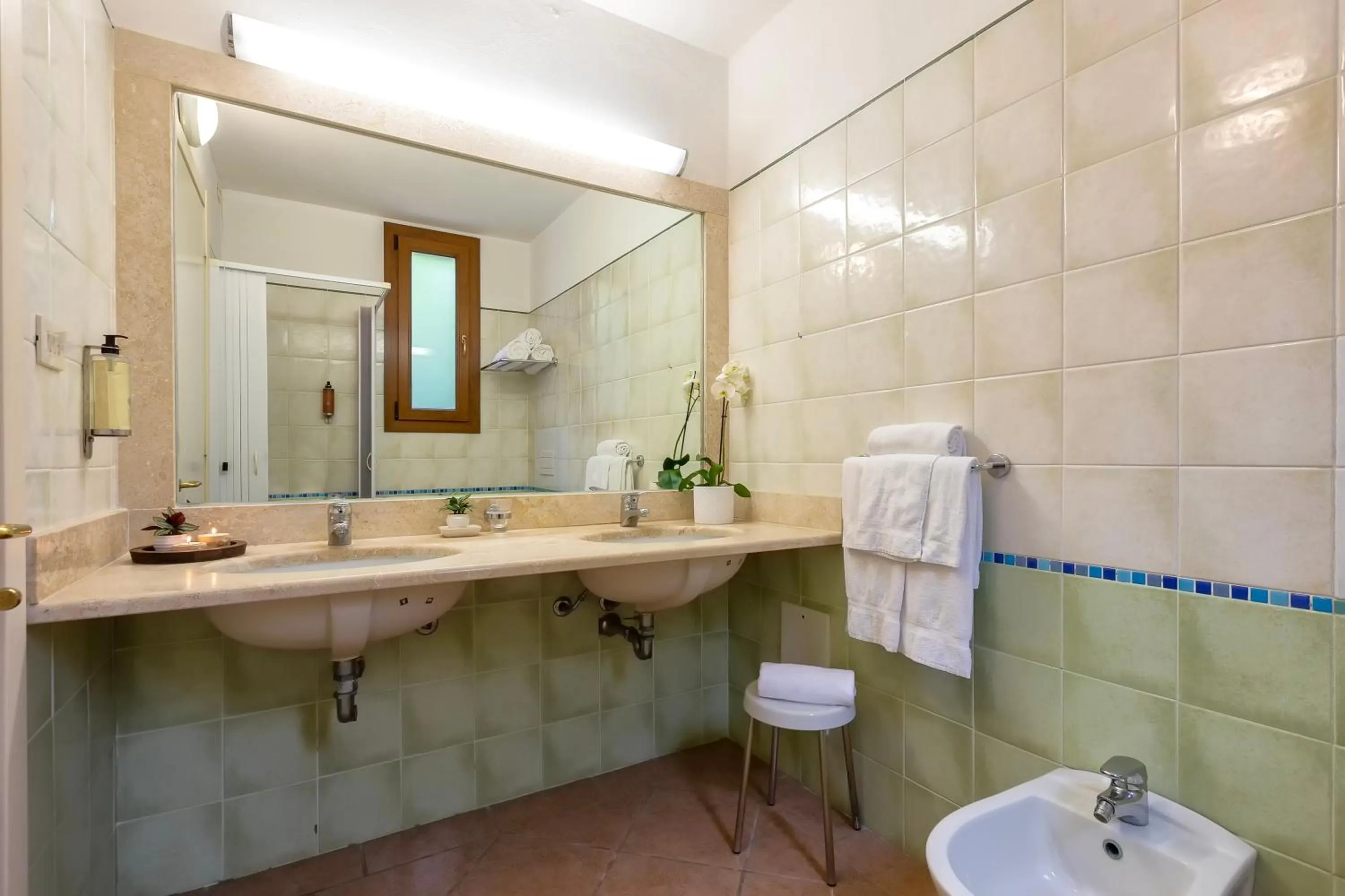 Bathroom in Hotel Fertilia