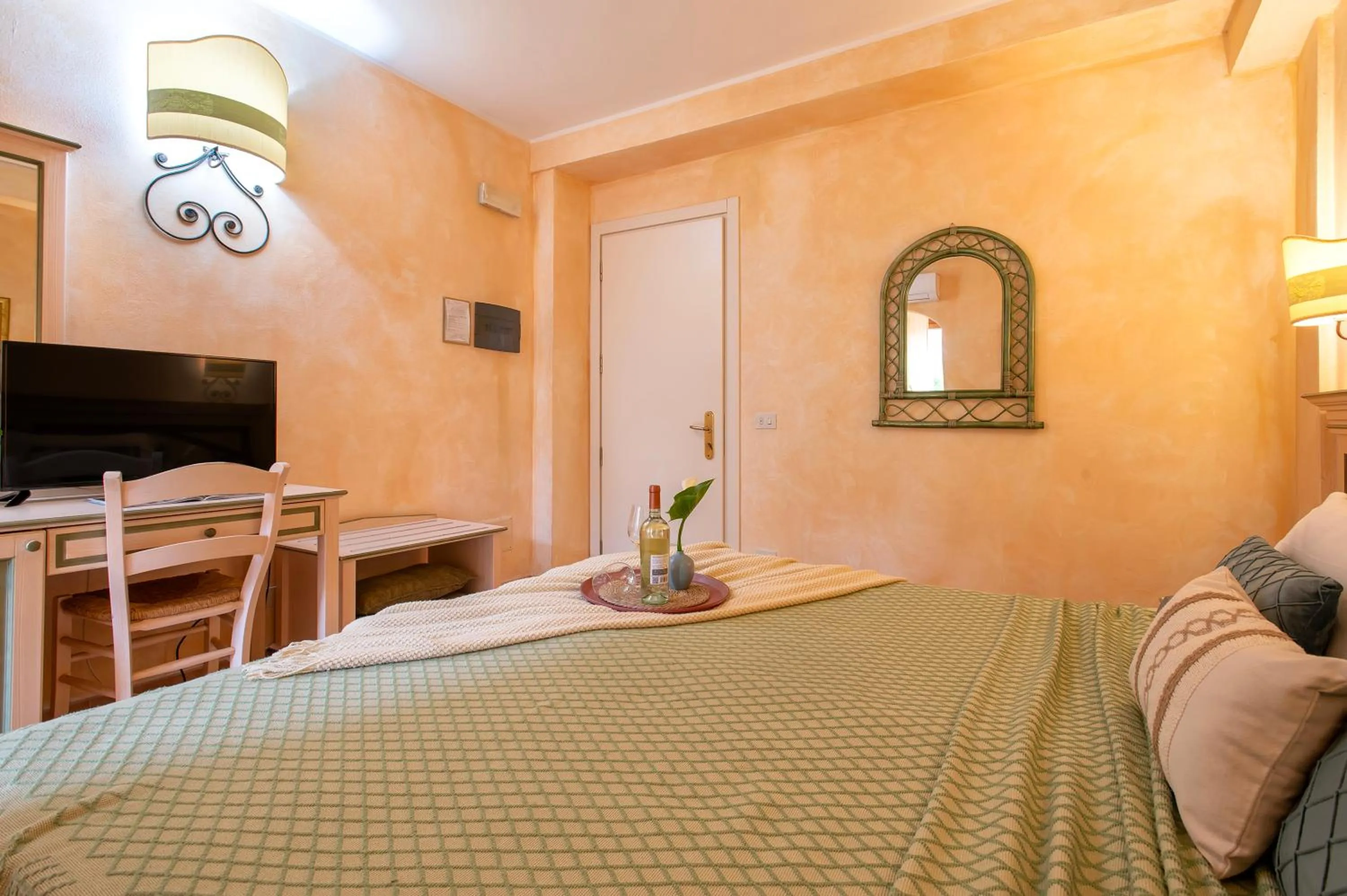 Bed in Hotel Fertilia