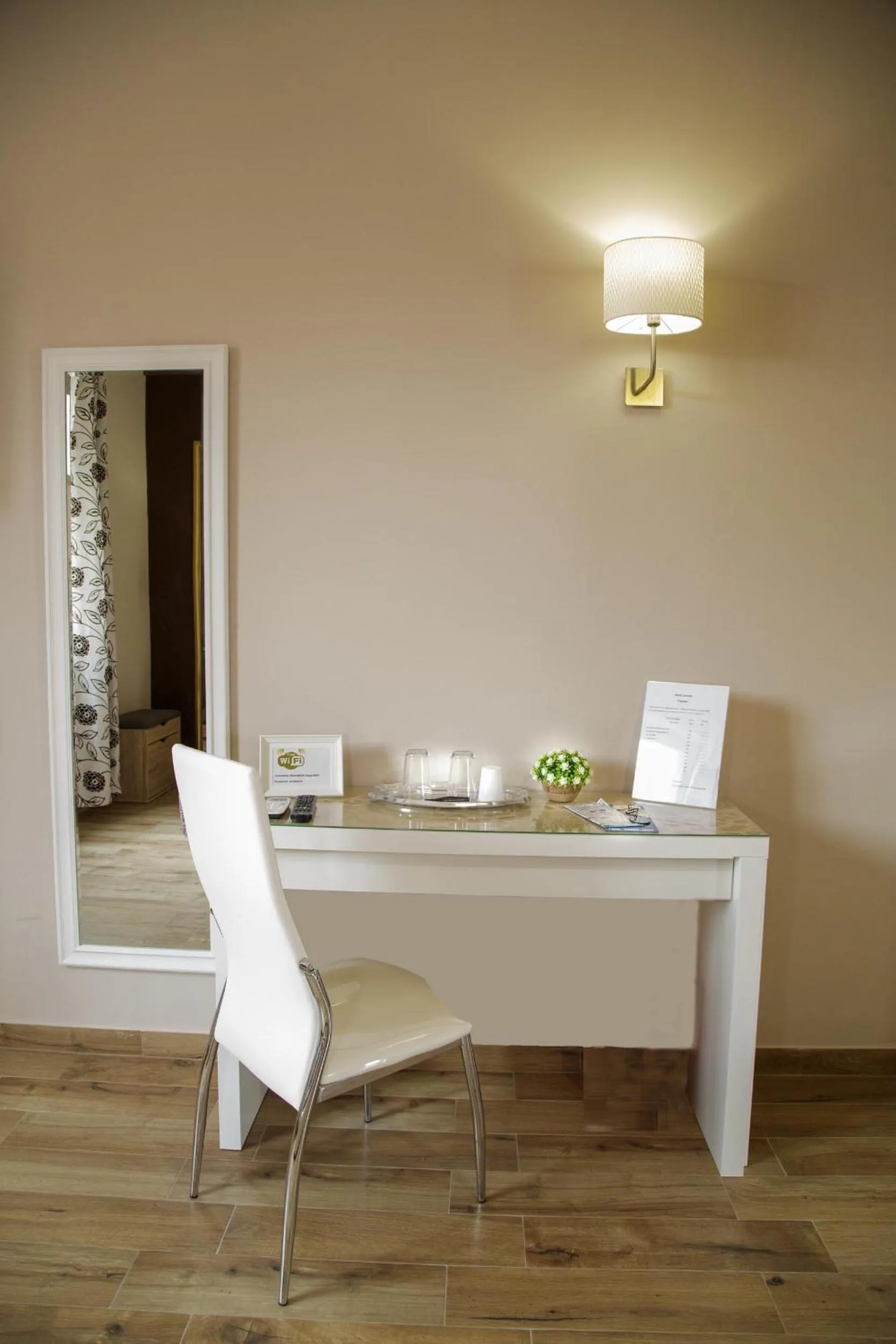 Living room in Home Syrakos B&B