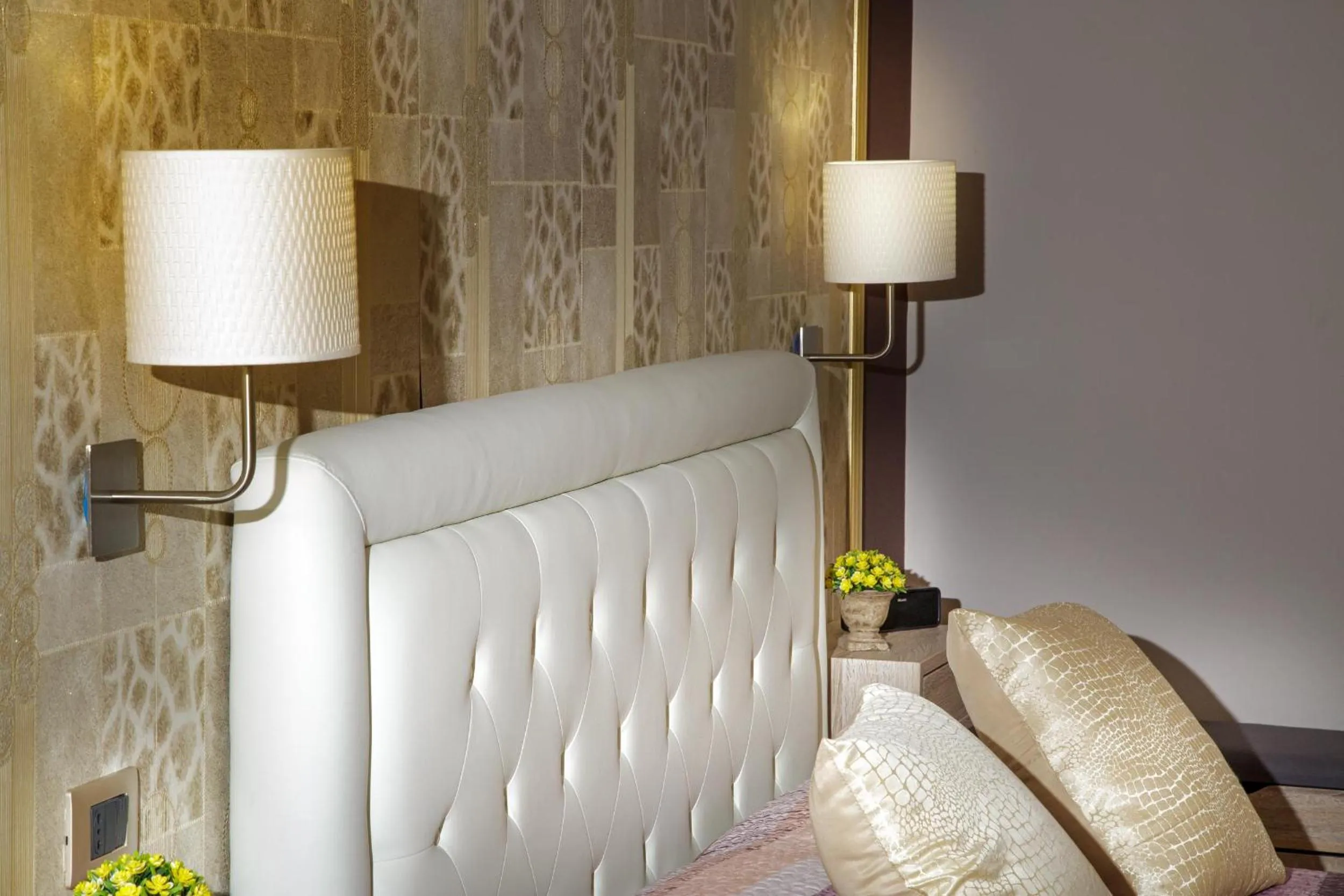 Bed in Home Syrakos B&B