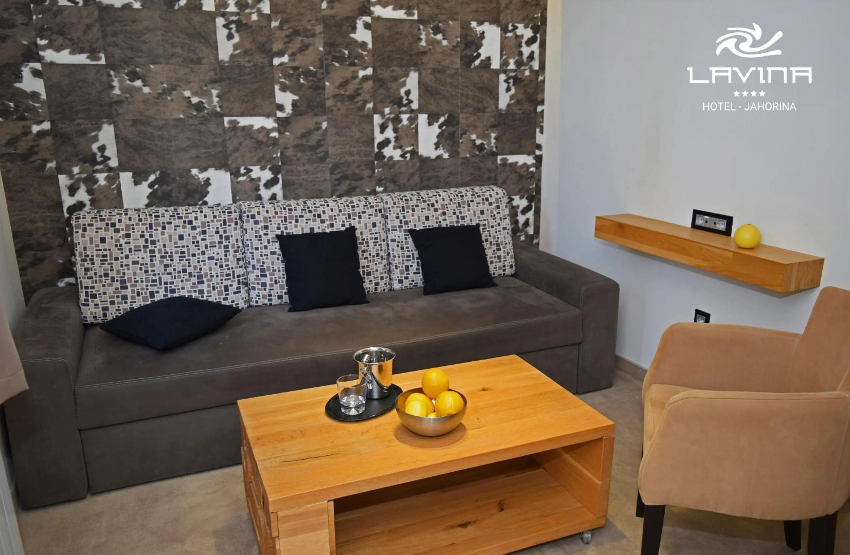 Living room in Hotel Lavina