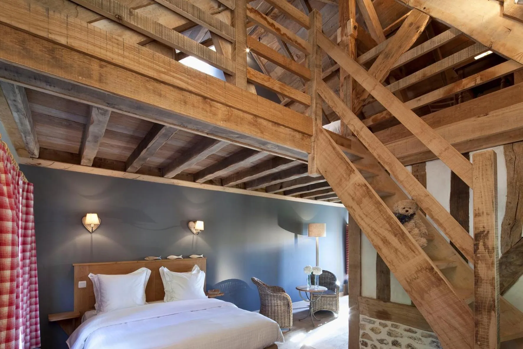 Children play ground, Bed in Auberge de la Source - Hôtel de Charme, Collection Saint-Siméon