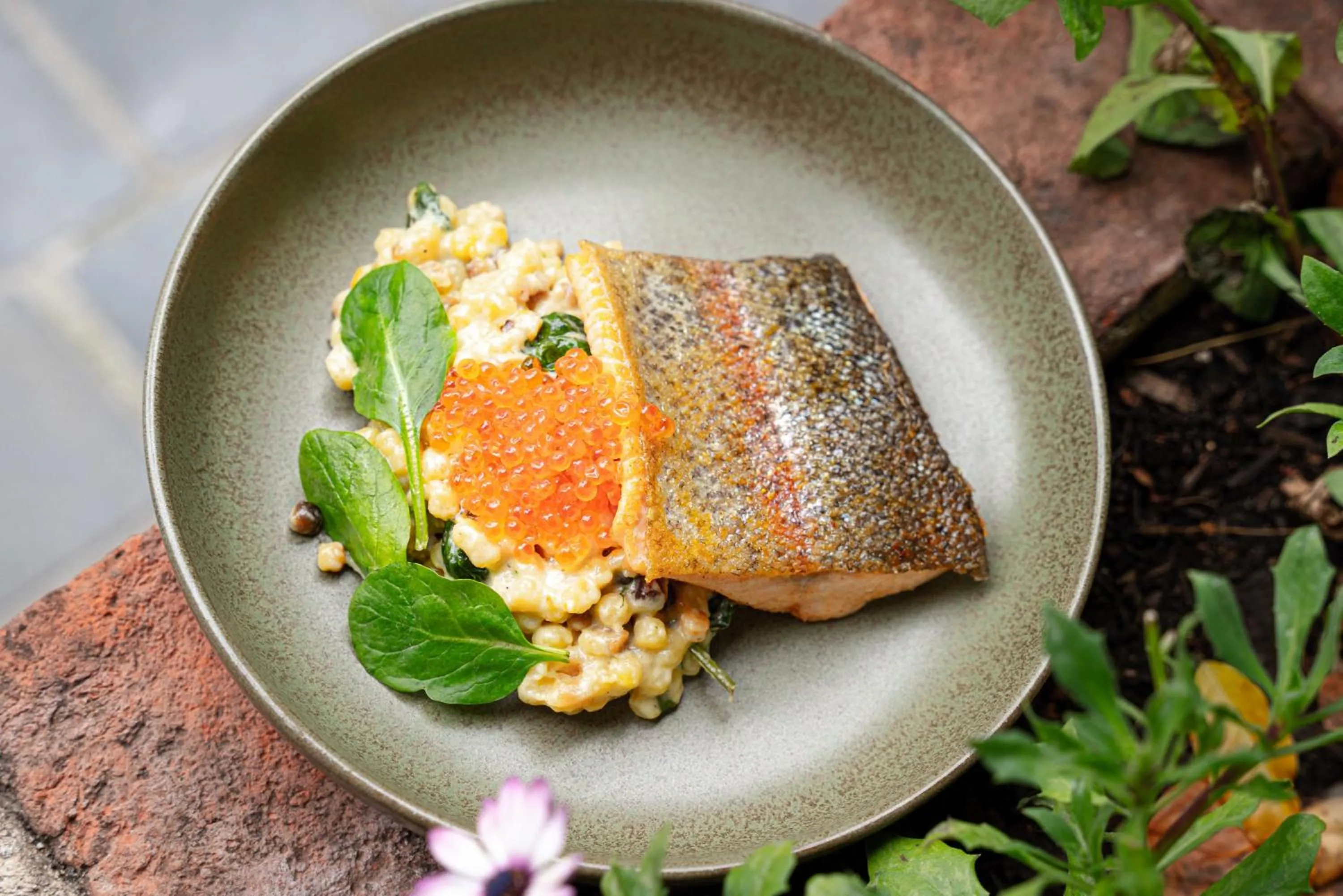 Food in Auberge de la Source - Hôtel de Charme, Collection Saint-Siméon