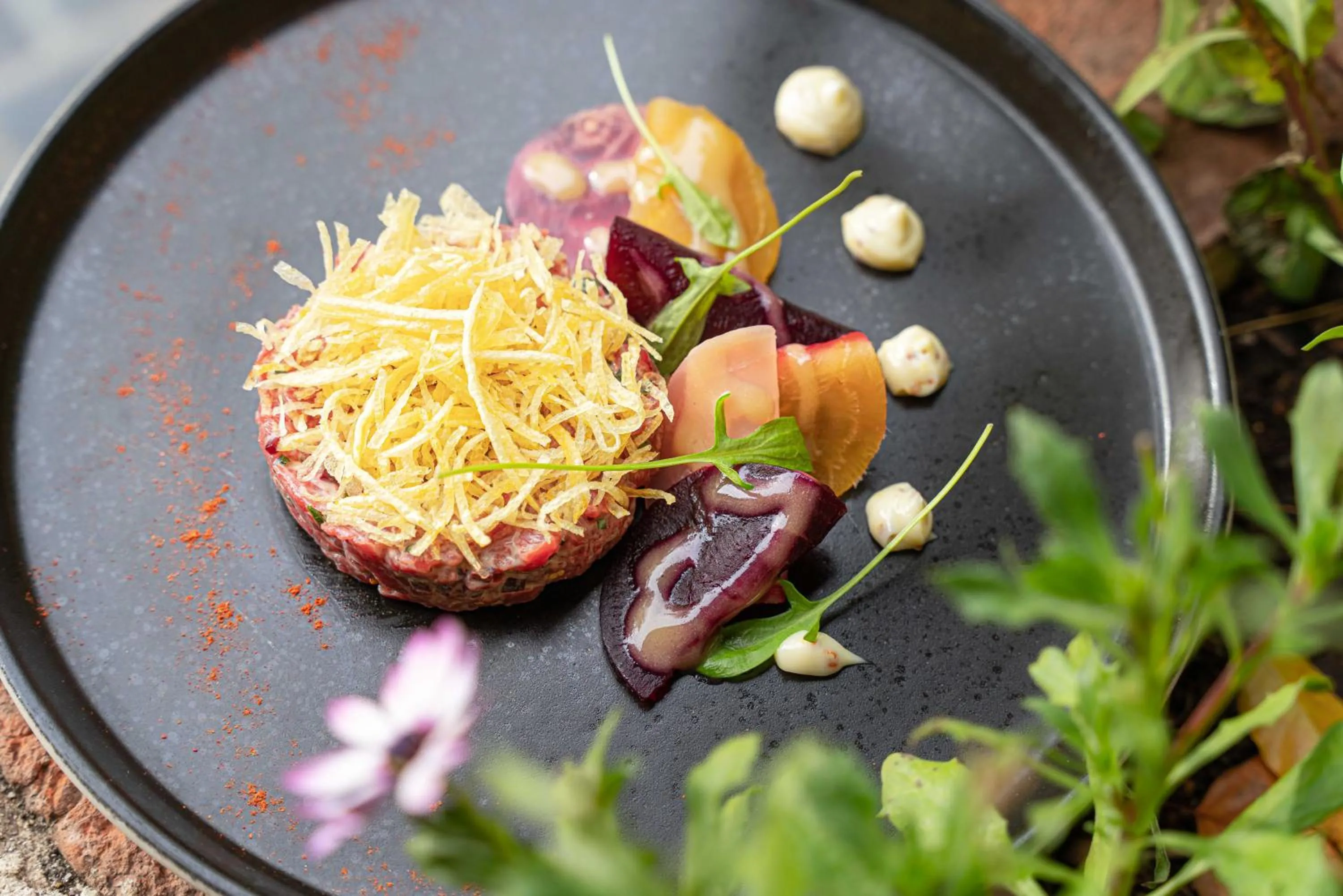 Food in Auberge de la Source - Hôtel de Charme, Collection Saint-Siméon