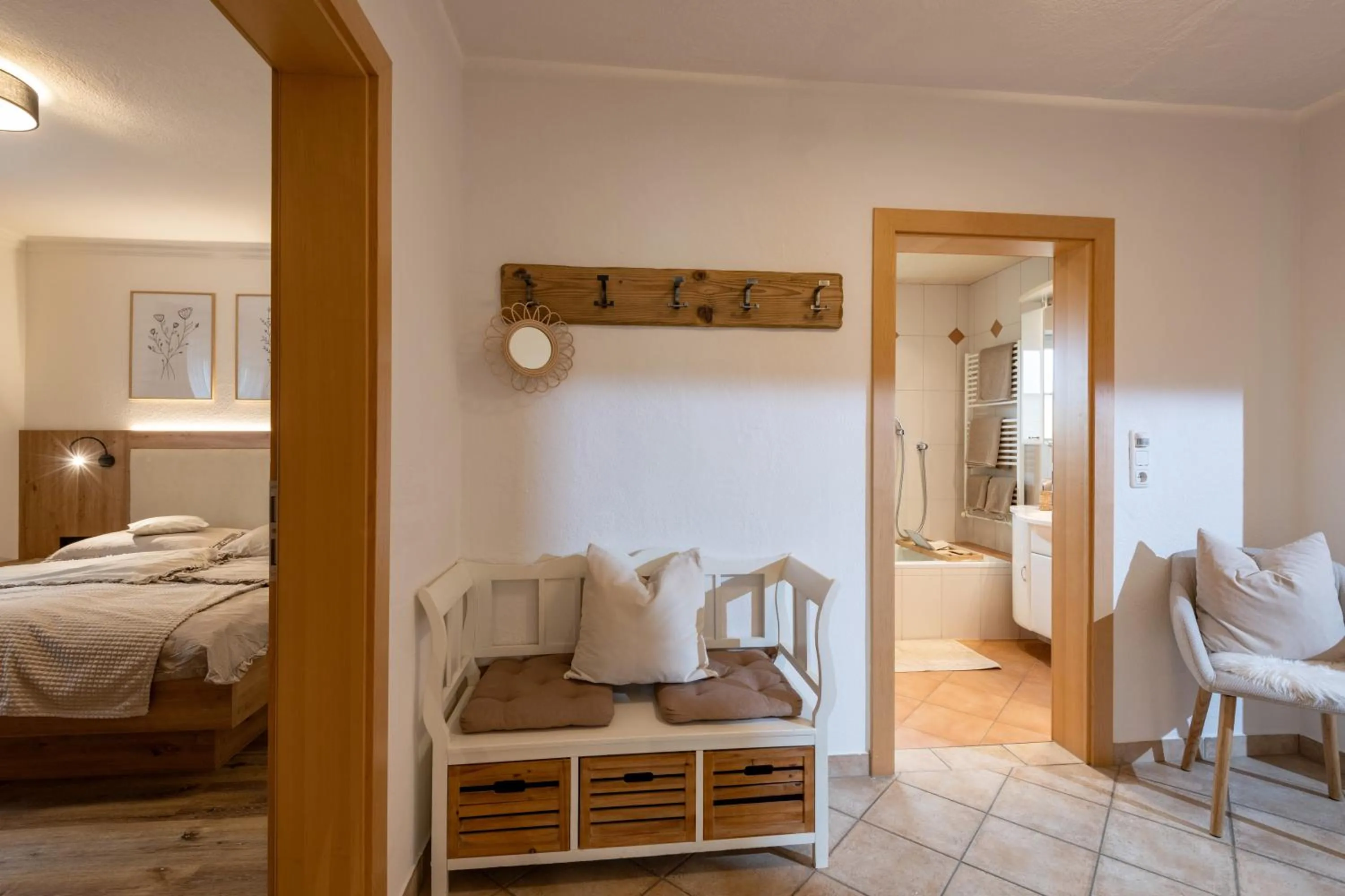 Bed in Appartement Felsenheim