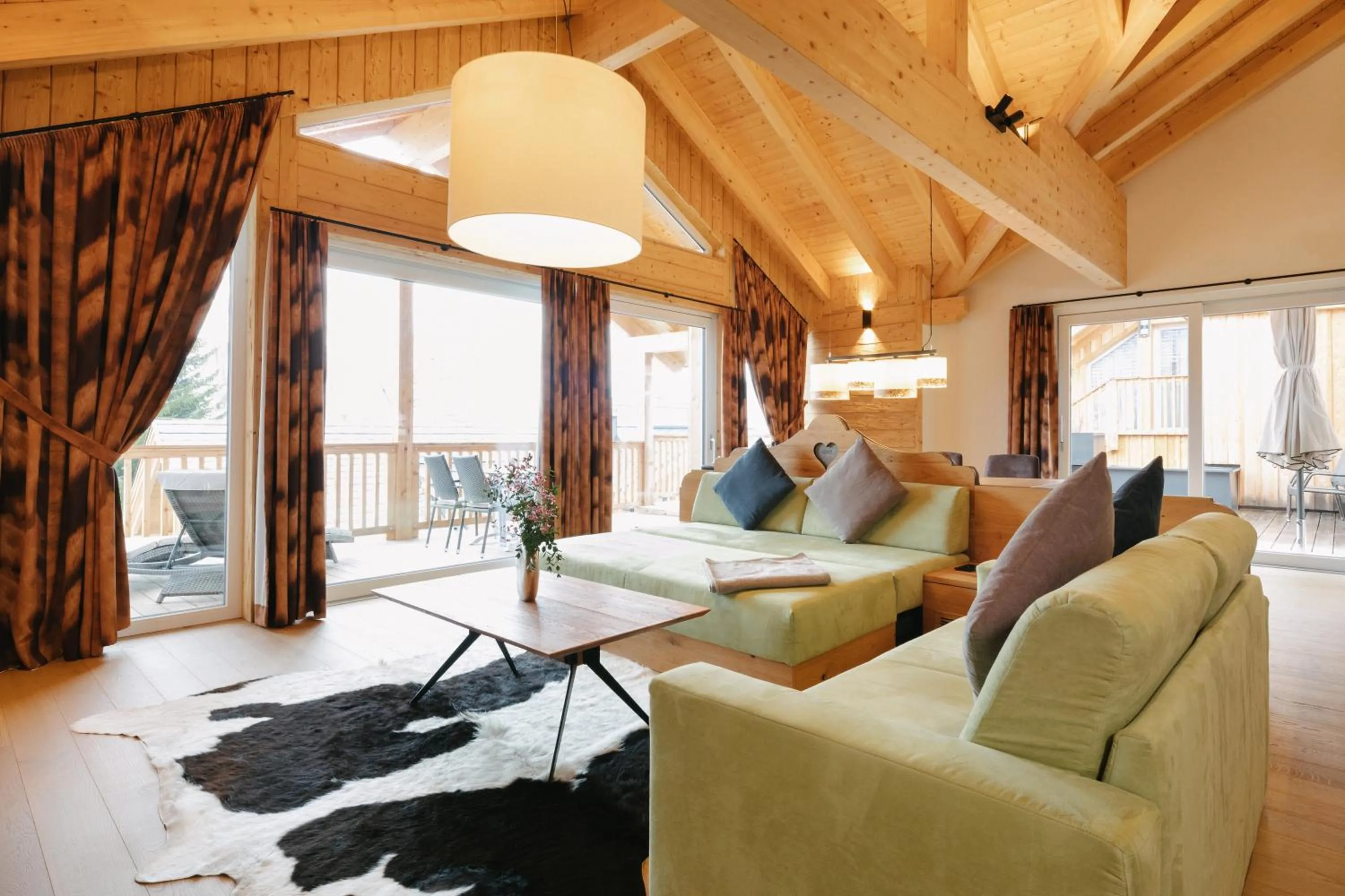 Living room in Chalet Village by Apart4you