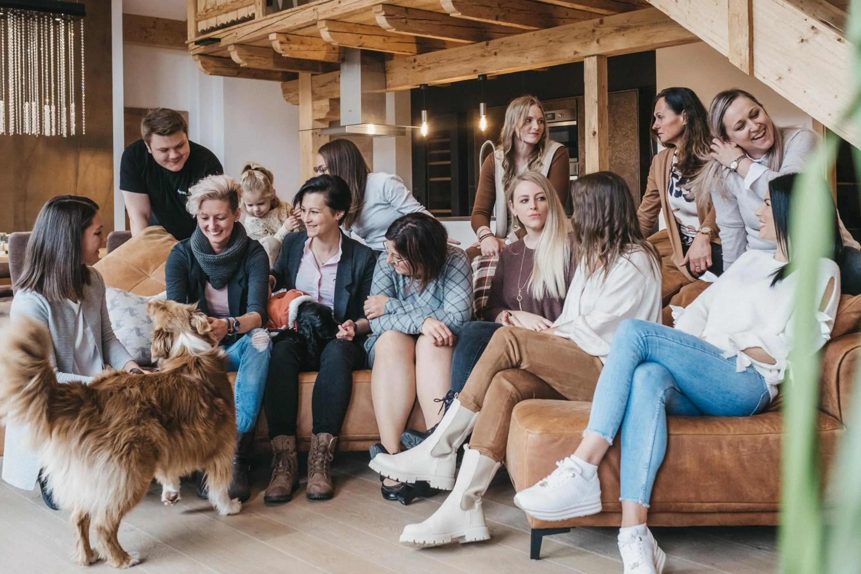 People in Chalet Village by Apart4you