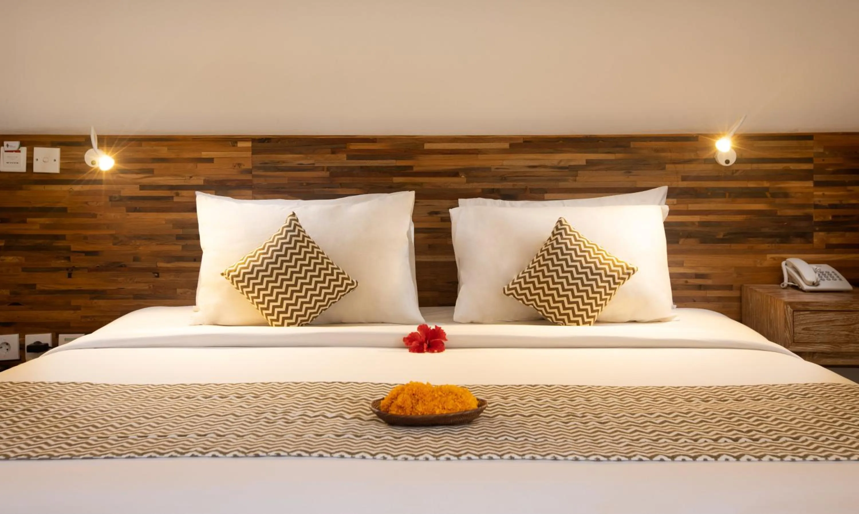 Bedroom, Bed in Villa Kayu Lama