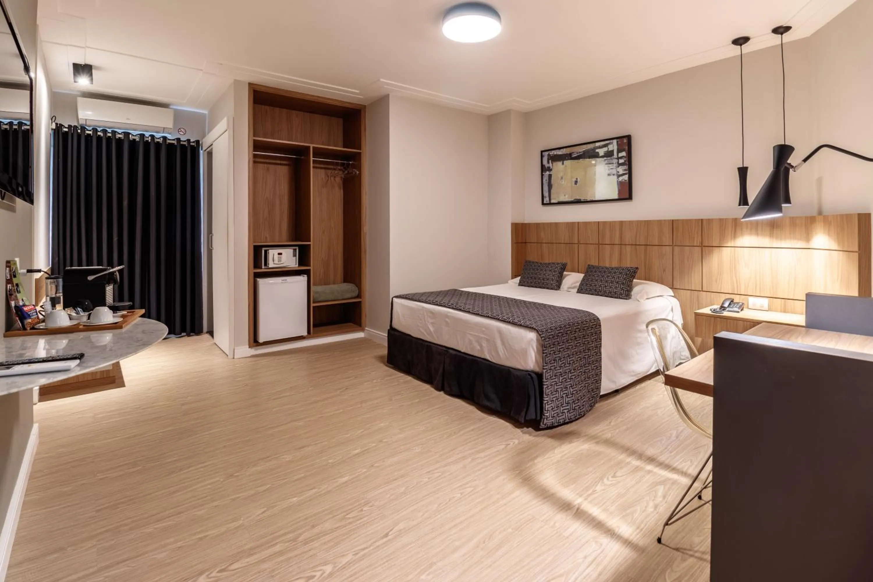 Photo of the whole room, Bed in Mara Turismo Hotel