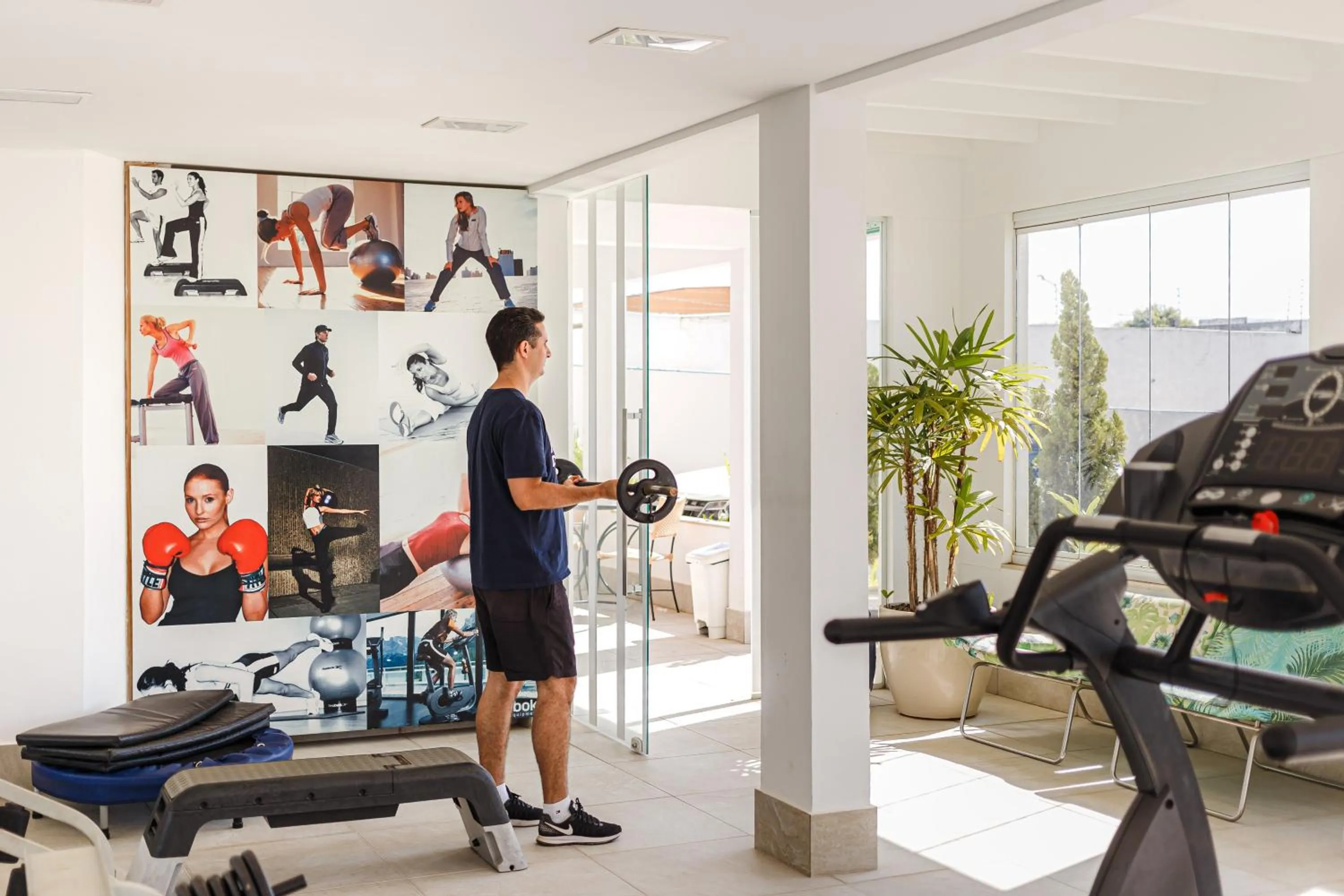 Fitness centre/facilities in Mara Turismo Hotel
