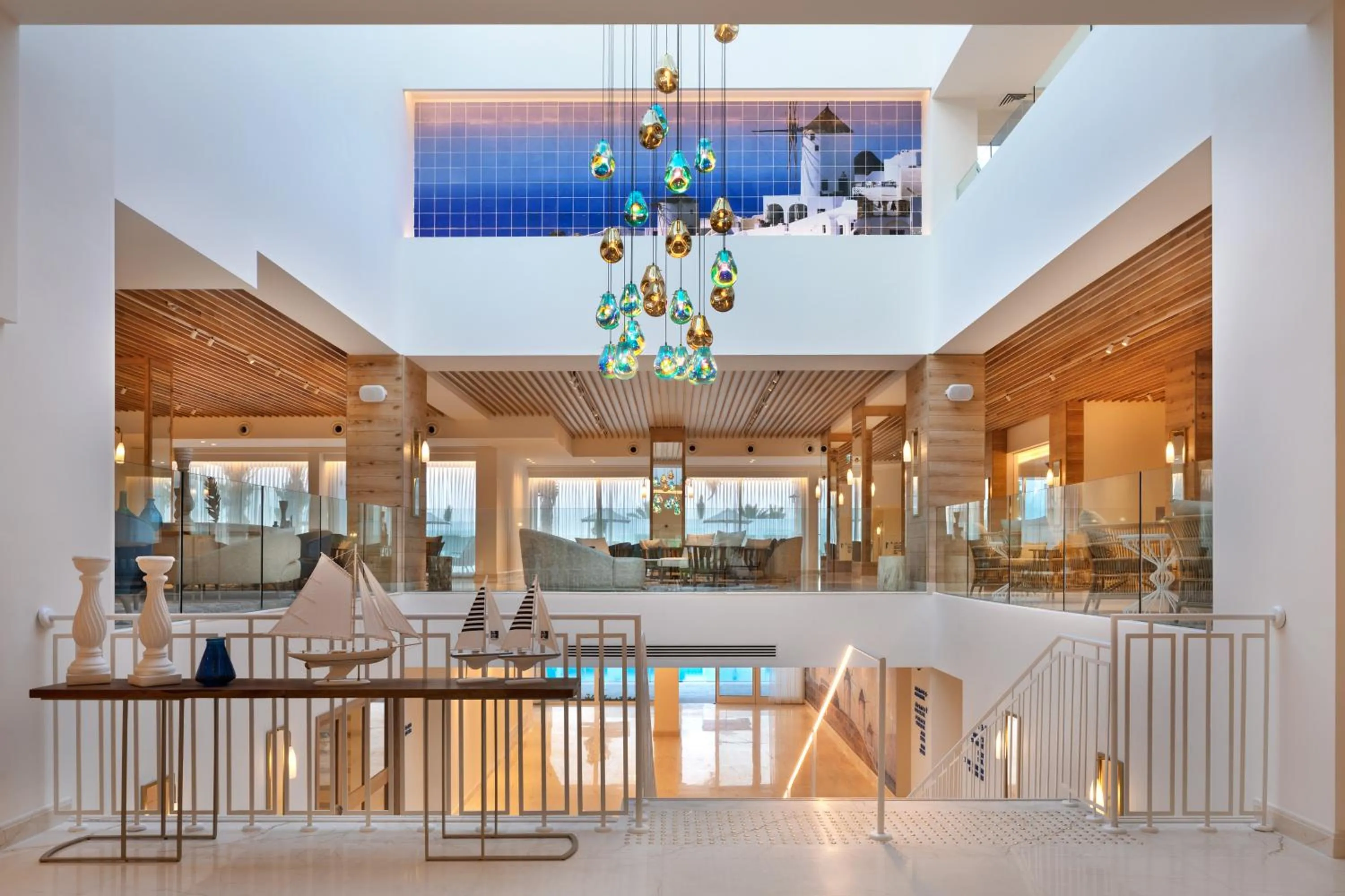 Lobby or reception in Herbert Samuel Milos Dead Sea