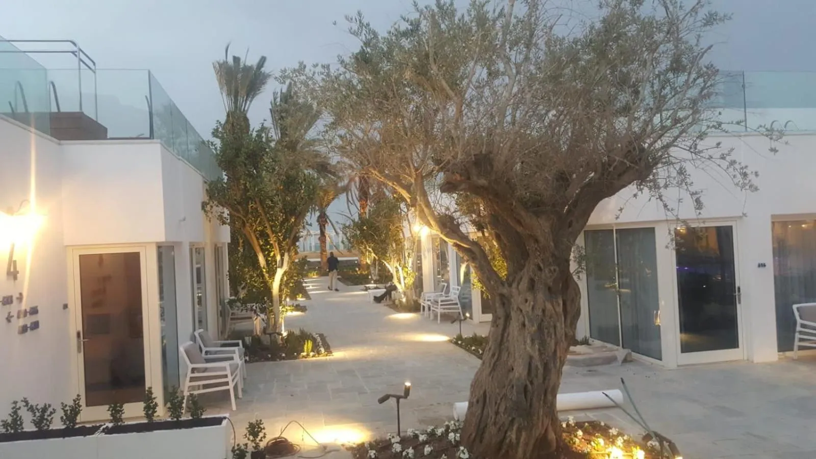 Property building in Herbert Samuel Milos Dead Sea