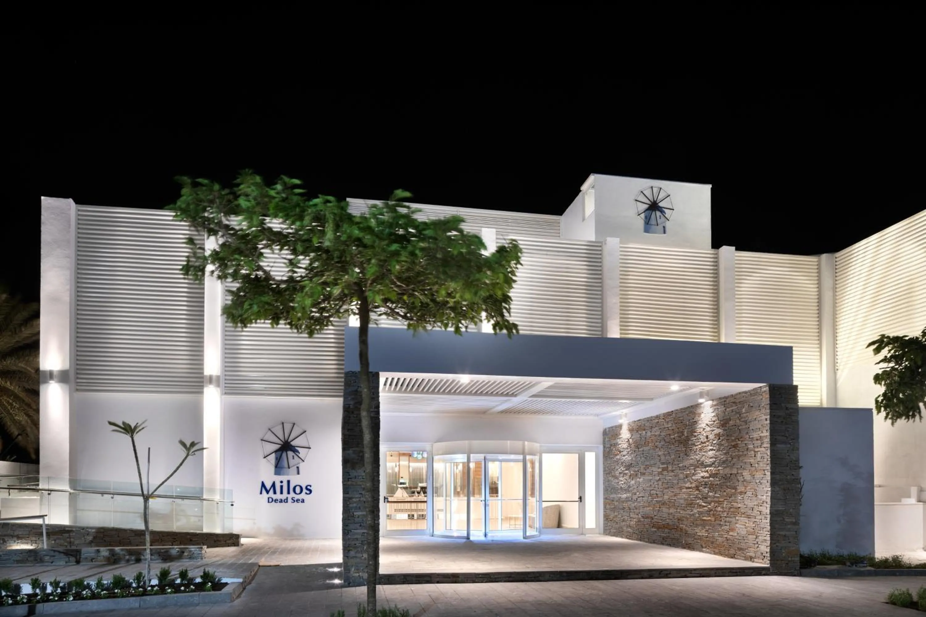 Property building in Herbert Samuel Milos Dead Sea