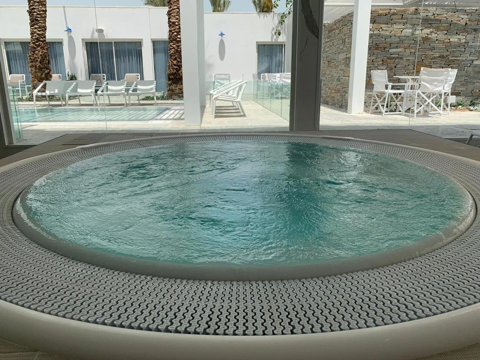 Hot Tub in Herbert Samuel Milos Dead Sea